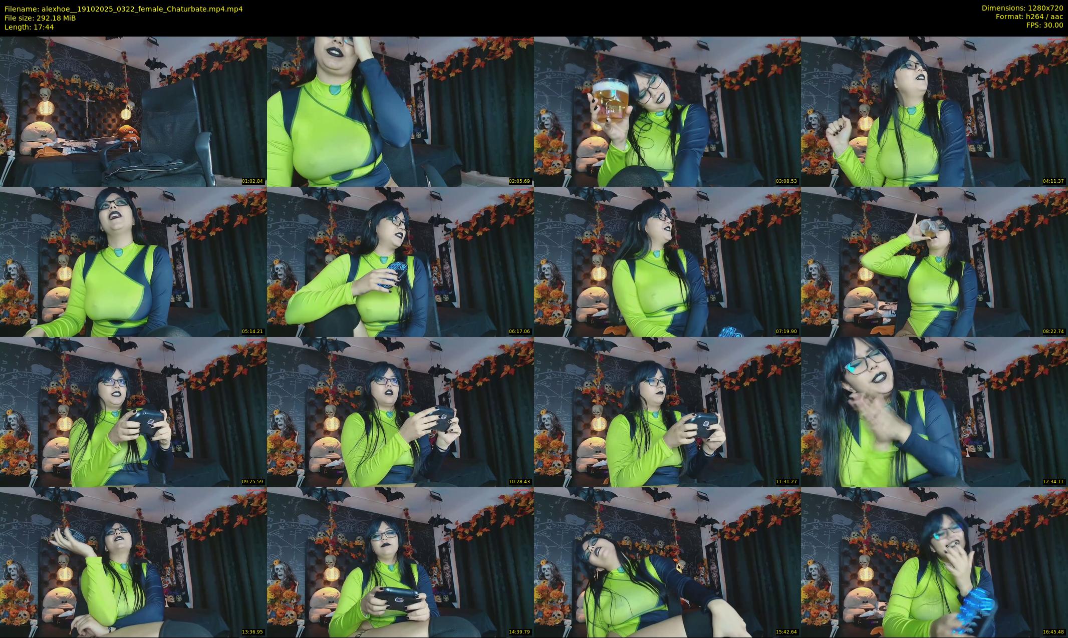alexhoe_ — 18 minute Chaturbate female cam show recording, 720p, Oct 19, 2025