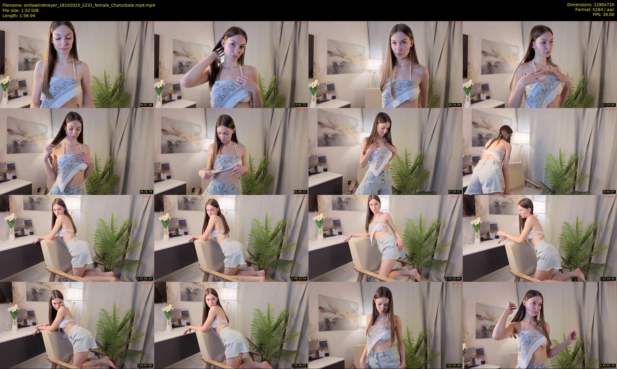 anitawindmeyer — 117 minute Chaturbate female cam show recording, 720p, Oct 18, 2025