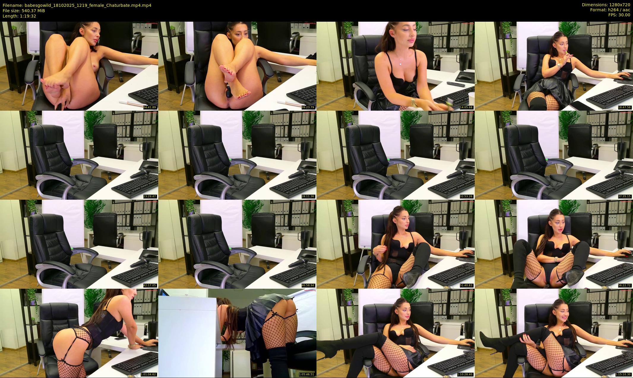babesgowild — 80 minute Chaturbate couple cam show recording, 720p, Oct 18, 2025