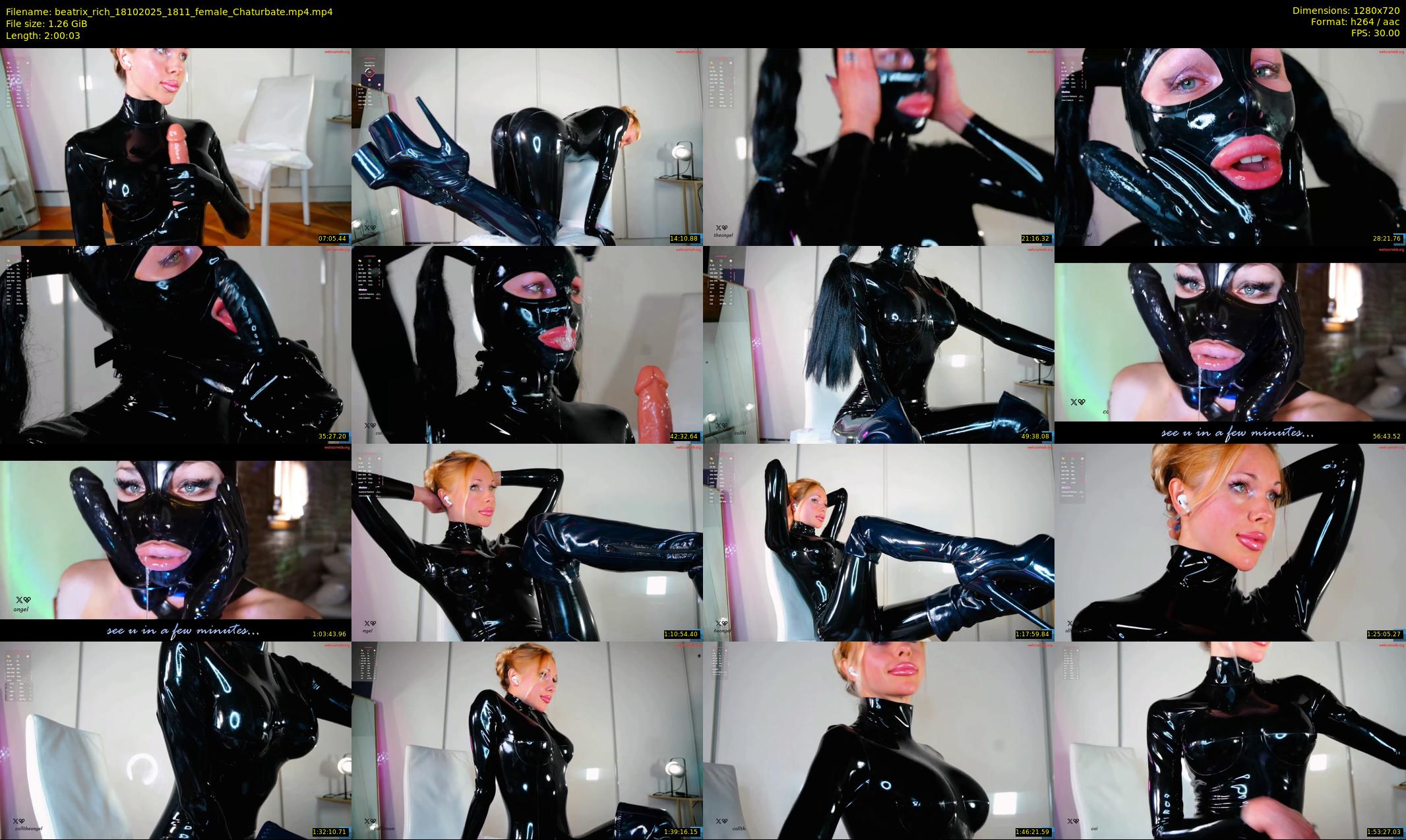 beatrix_rich — 121 minute Chaturbate female cam show recording, 720p, Oct 18, 2025