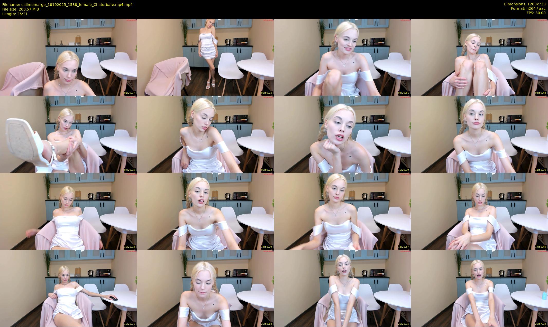 callmemargo — 26 minute Chaturbate female cam show recording, 720p, Oct 18, 2025