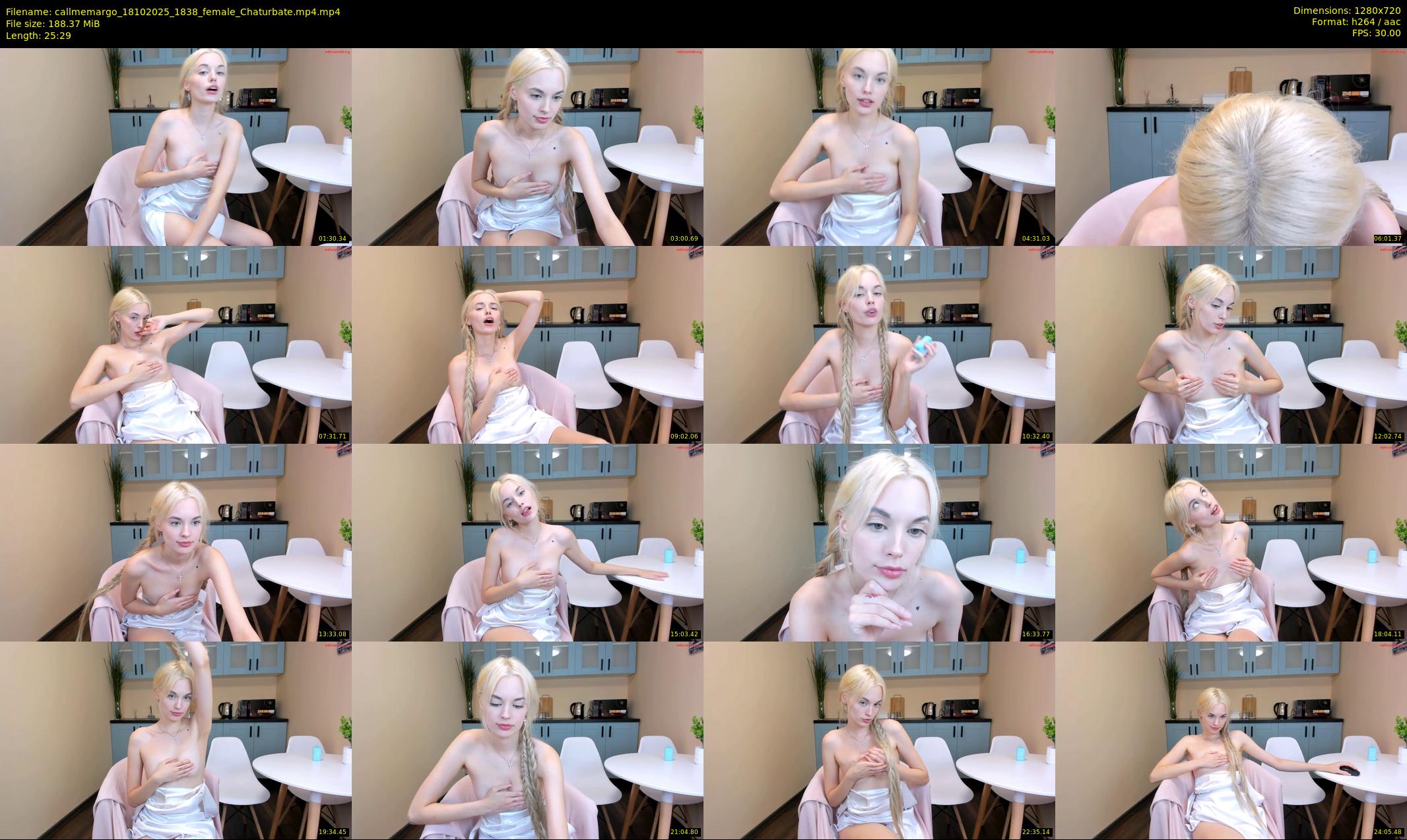callmemargo — 26 minute Chaturbate female cam show recording, 720p, Oct 18, 2025