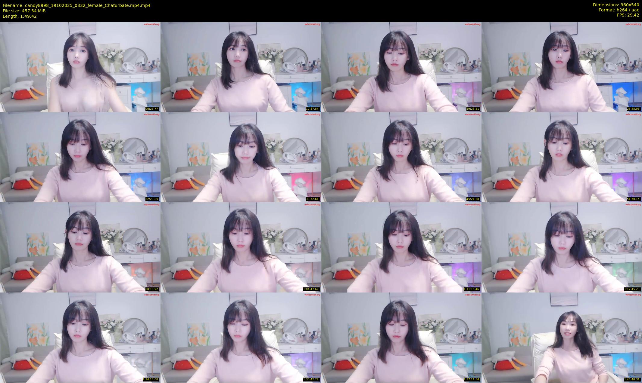 candy8998 — 110 minute Chaturbate female cam show recording, 480p, Oct 19, 2025