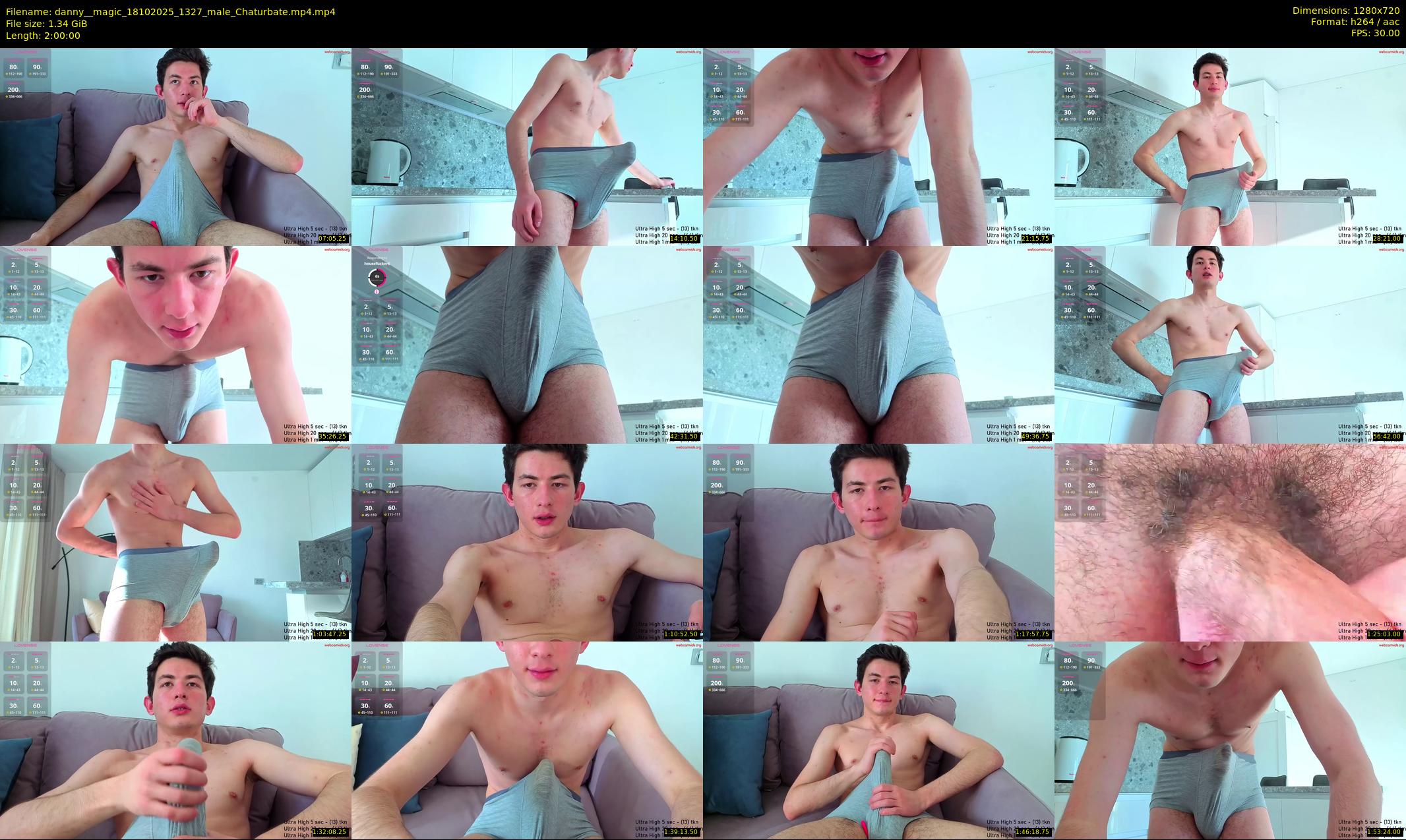 danny__magic — 120 minute Chaturbate male cam show recording, 720p, Oct 18, 2025