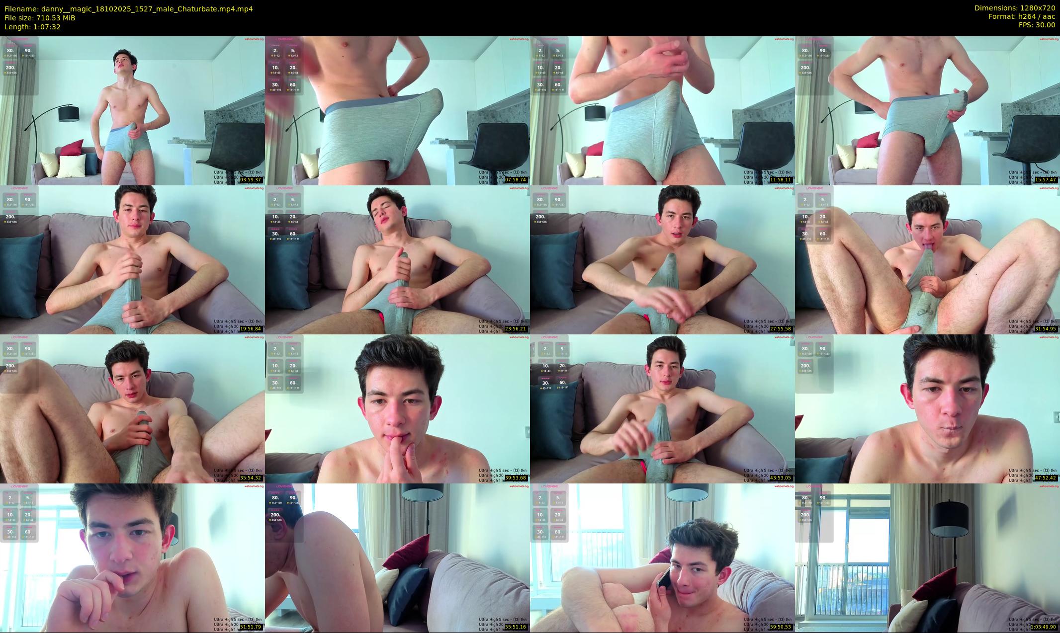 danny__magic — 68 minute Chaturbate male cam show recording, 720p, Oct 18, 2025
