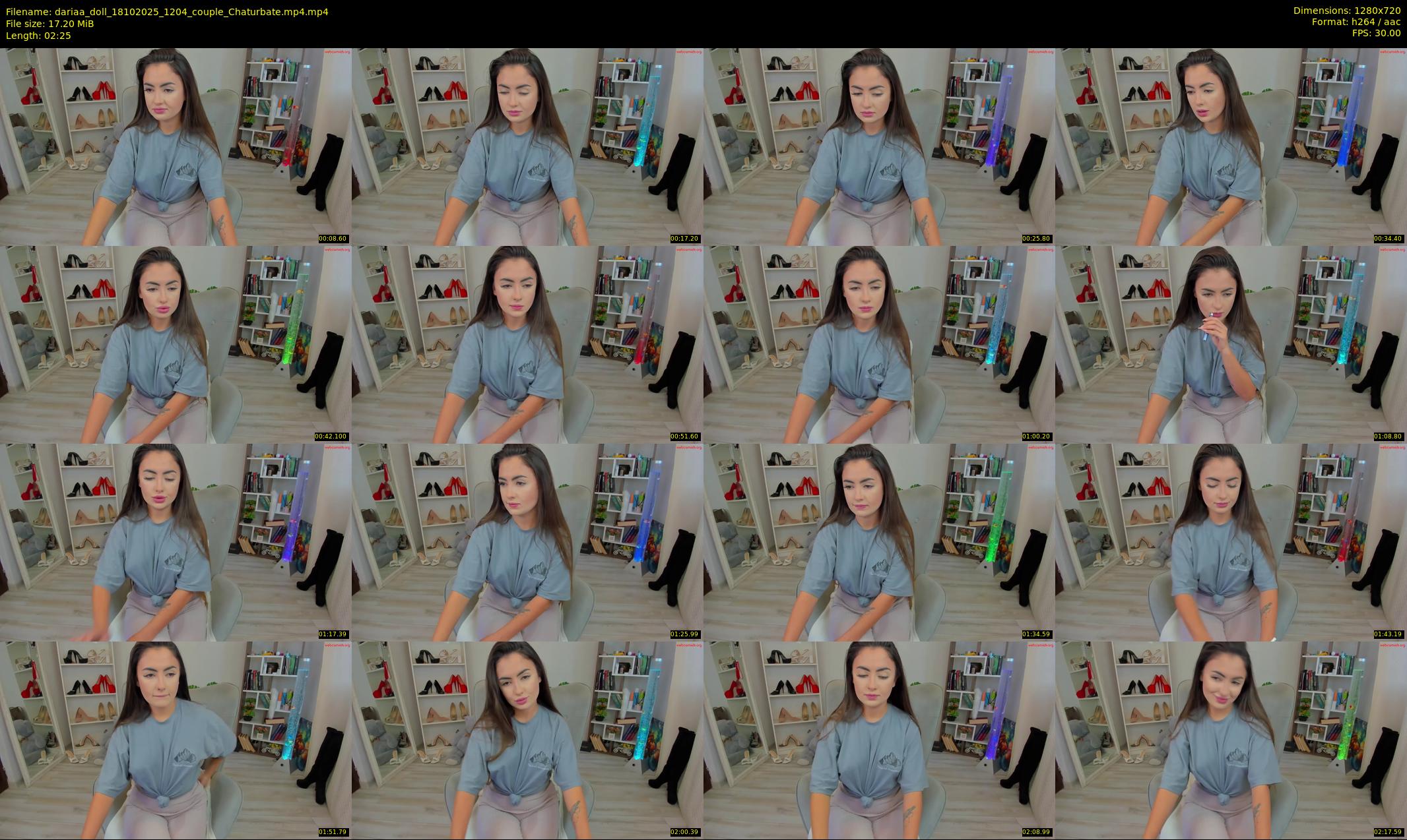 dariaa_doll — 3 minute Chaturbate female cam show recording, 720p, Oct 18, 2025
