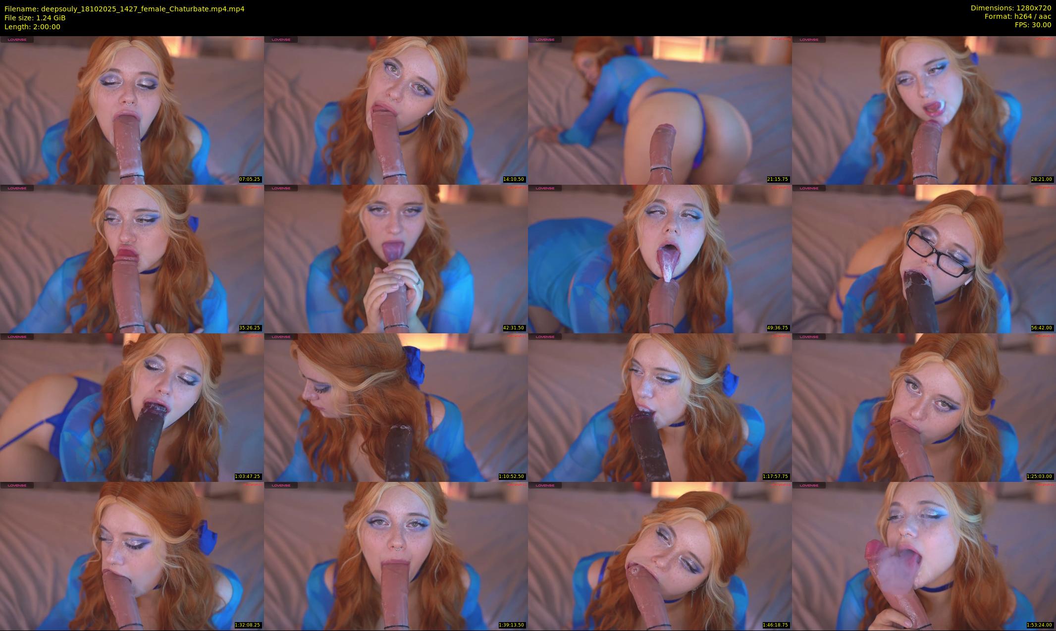 deepsouly — 120 minute Chaturbate female cam show recording, 720p, Oct 18, 2025