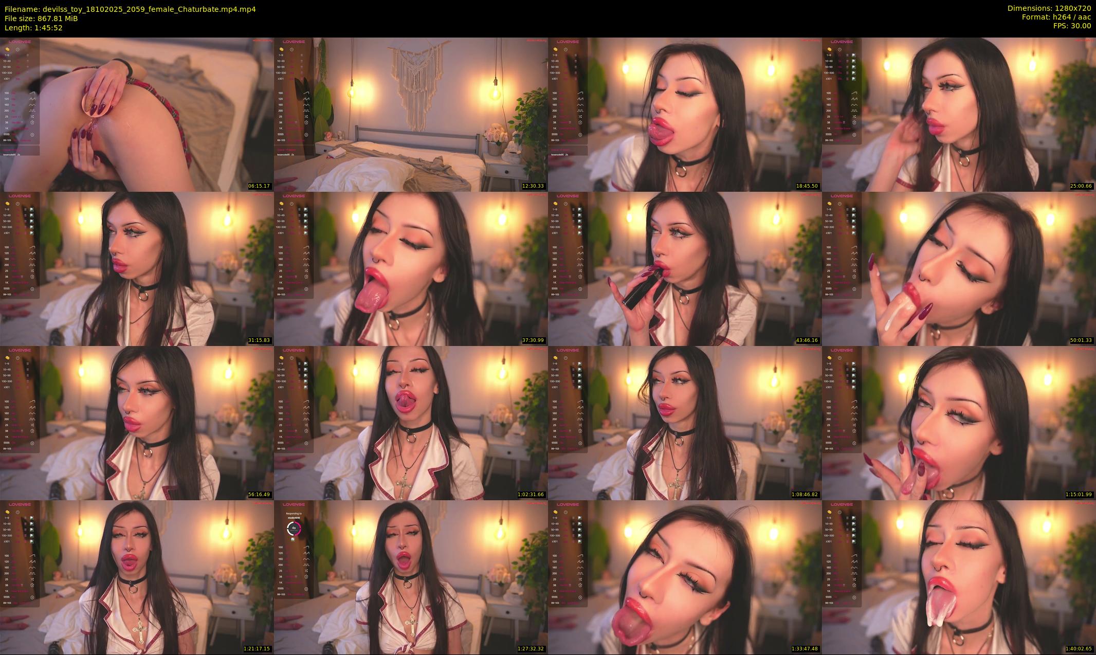 devilss_toy — 106 minute Chaturbate female cam show recording, 720p, Oct 18, 2025