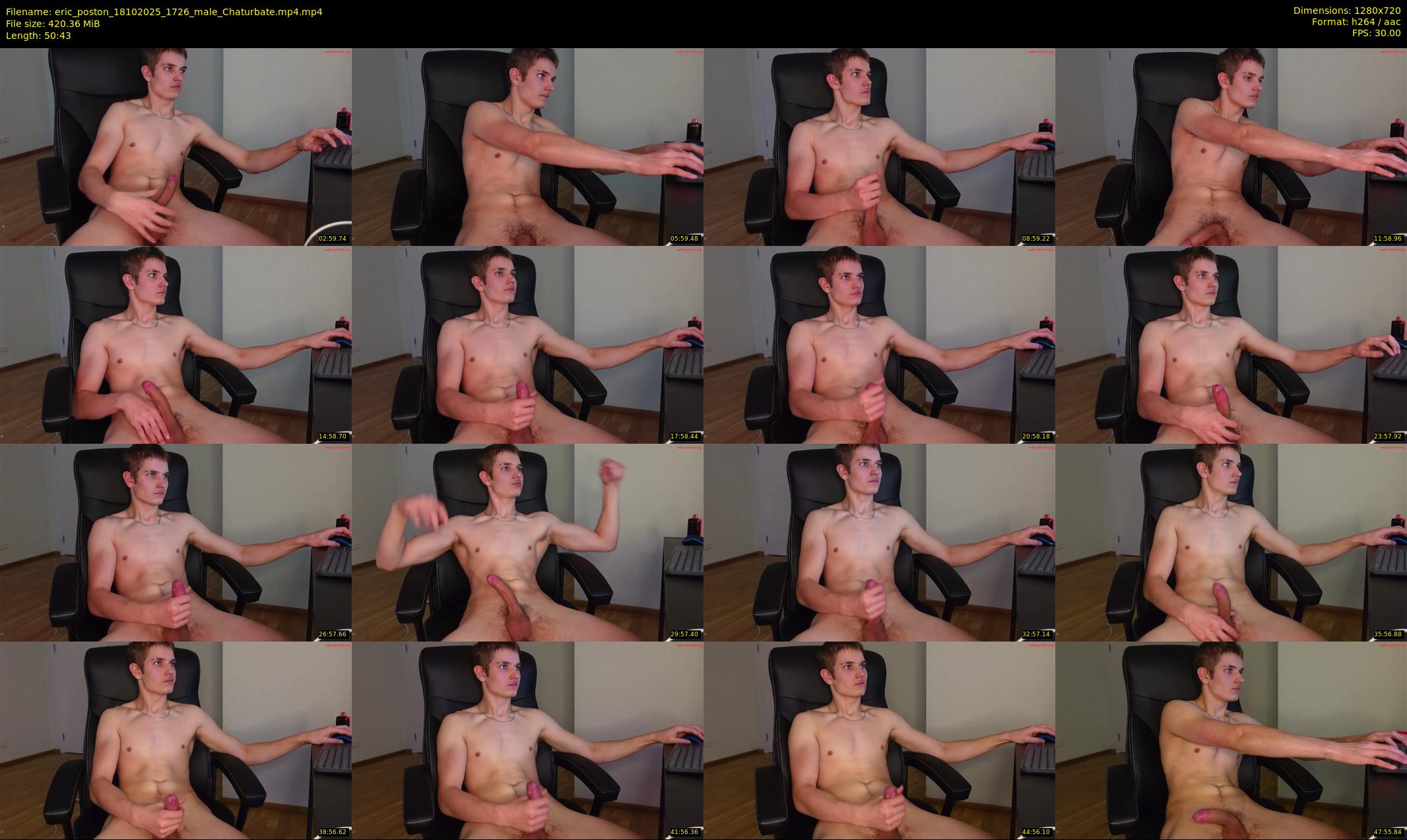eric_poston — 51 minute Chaturbate male cam show recording, 720p, Oct 18, 2025