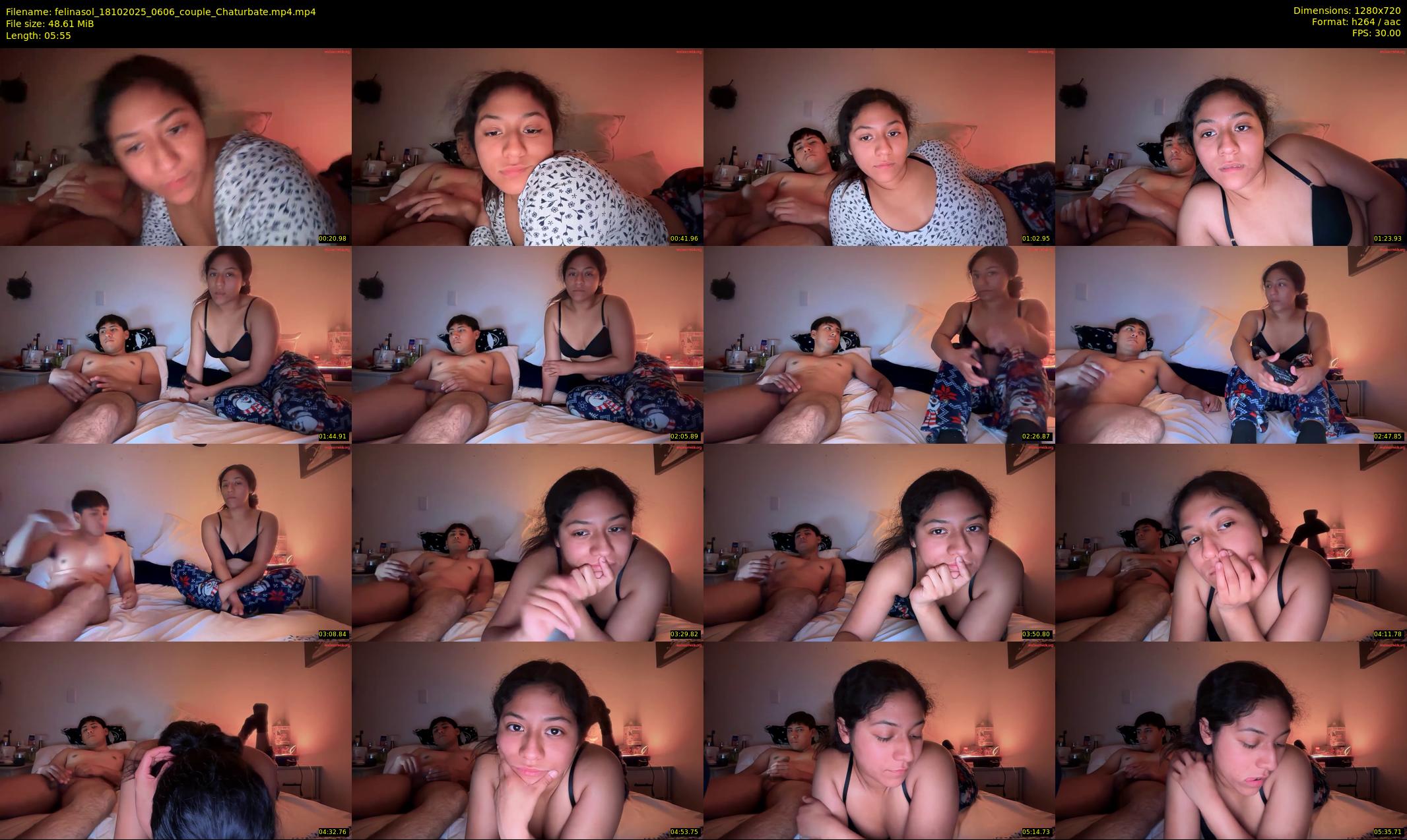 felinasol — 6 minute Chaturbate couple cam show recording, 720p, Oct 18, 2025