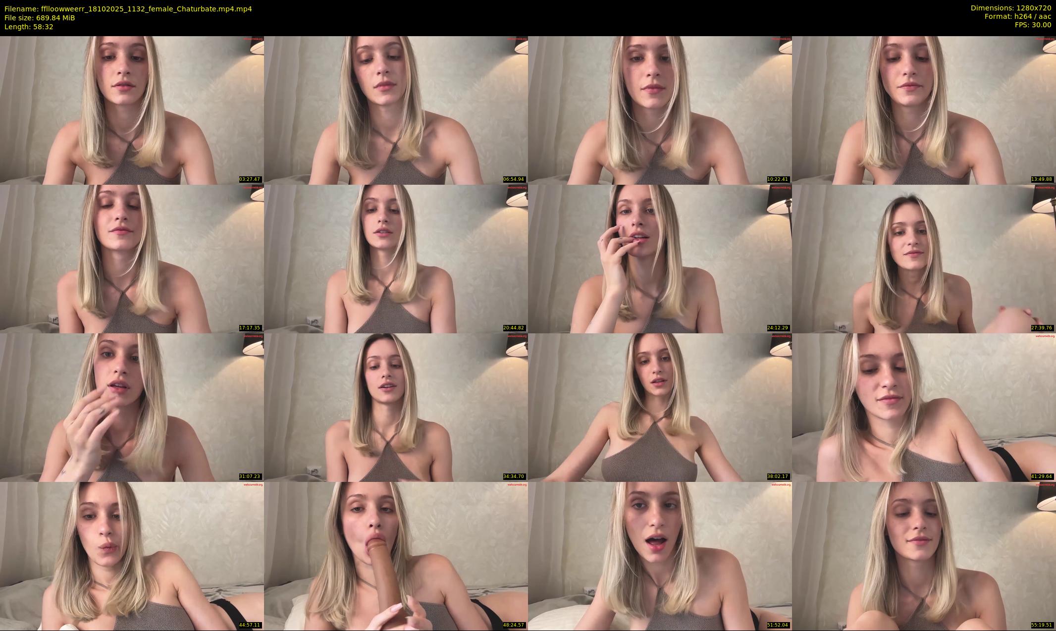 fflloowweerr — 59 minute Chaturbate couple cam show recording, 720p, Oct 18, 2025