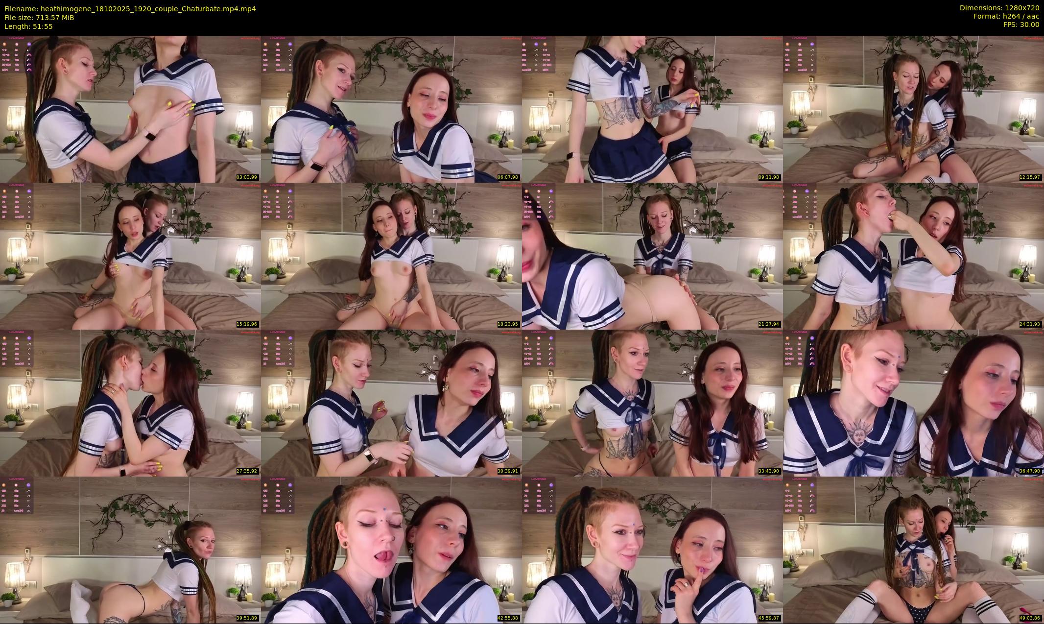 heathimogene — 52 minute Chaturbate female cam show recording, 720p, Oct 18, 2025