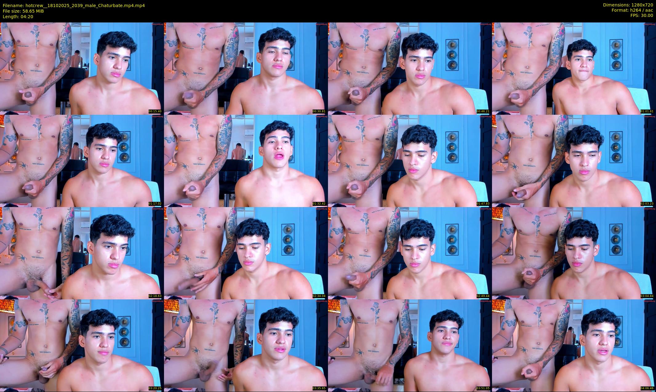 hotcrew_ — 5 minute Chaturbate male cam show recording, 720p, Oct 18, 2025