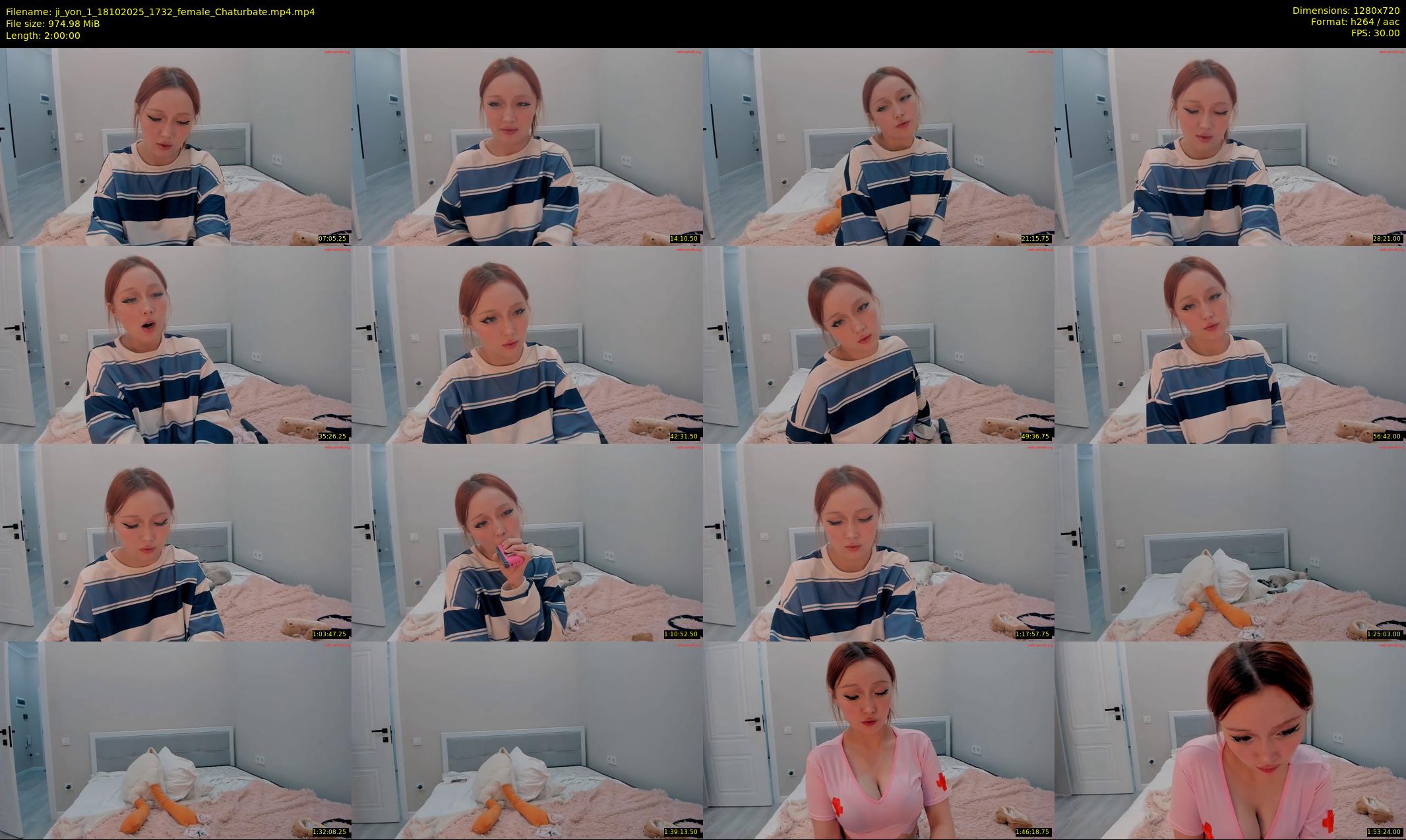 ji_yon_1 — 120 minute Chaturbate female cam show recording, 720p, Oct 18, 2025
