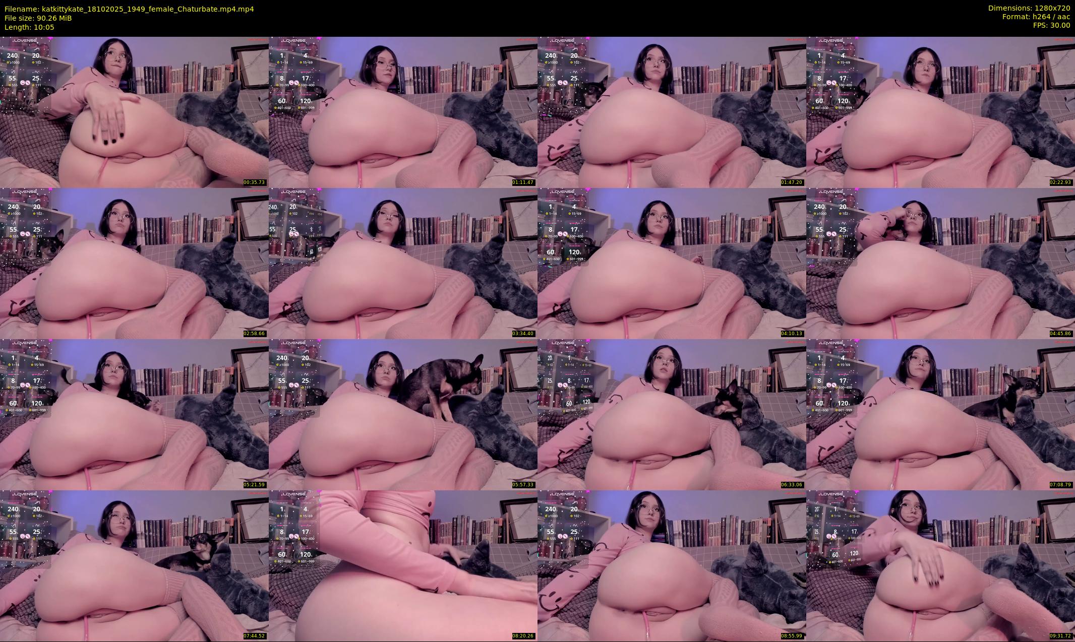 katkittykate — 11 minute Chaturbate female cam show recording, 720p, Oct 18, 2025