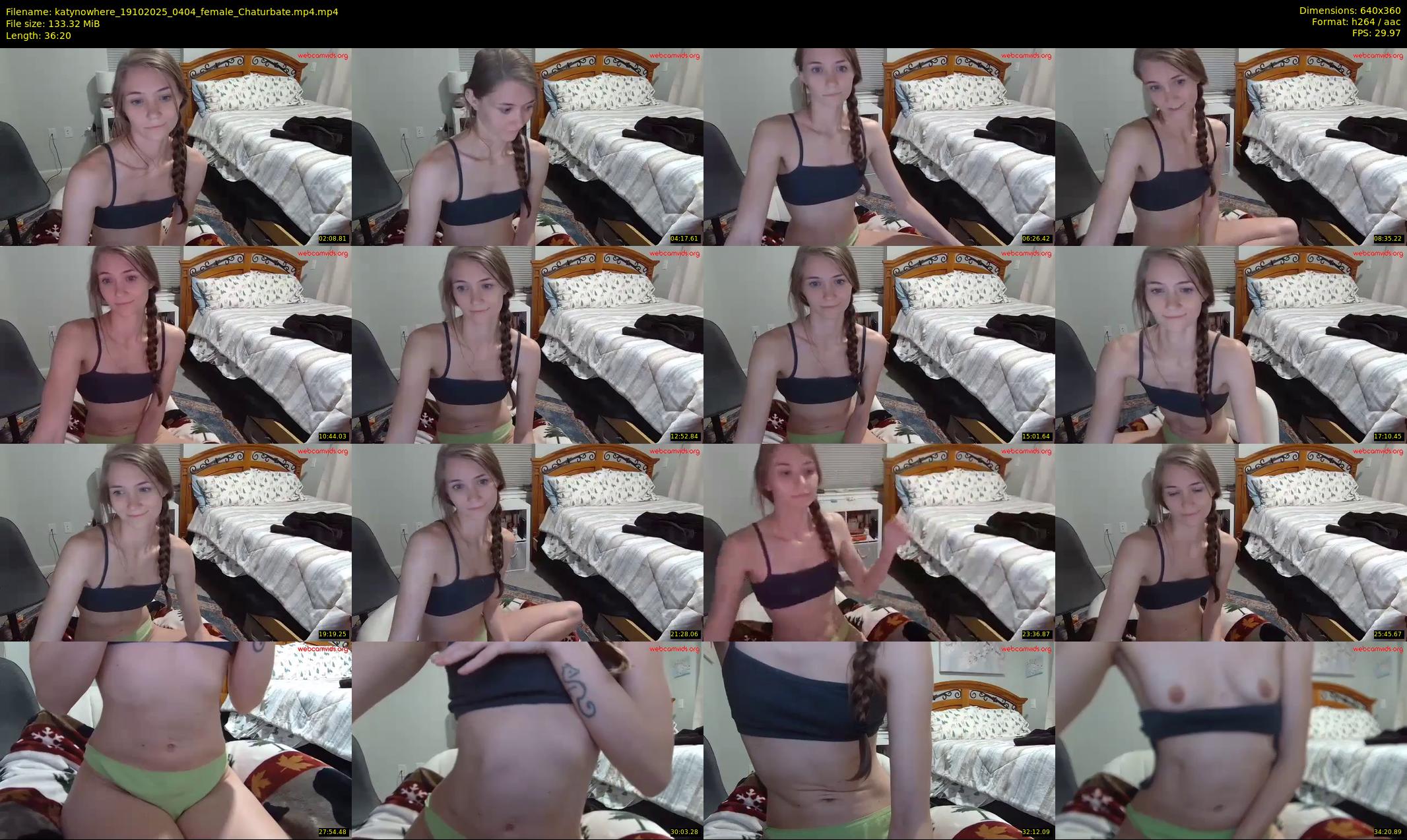katynowhere — 37 minute Chaturbate female cam show recording, 360p, Oct 19, 2025