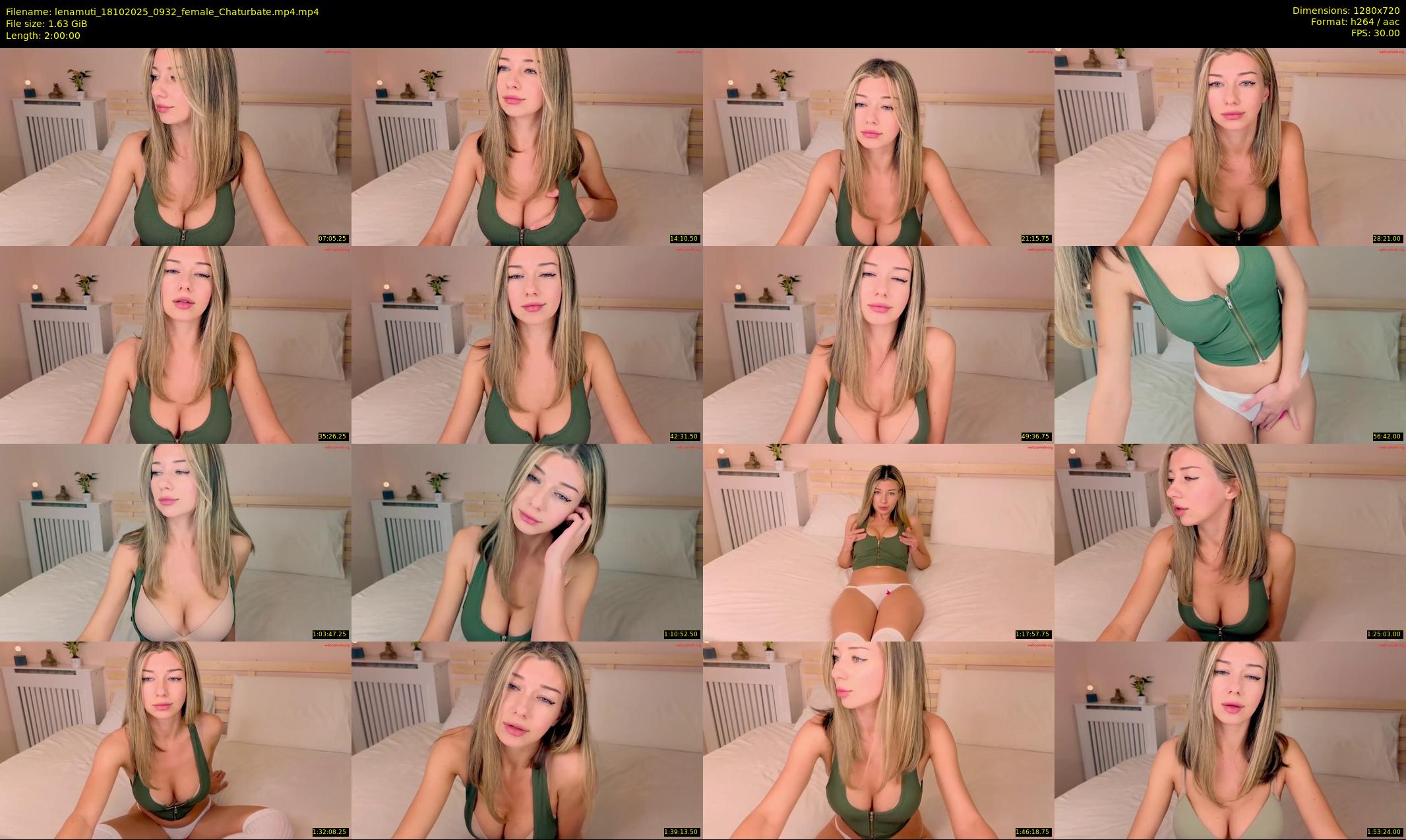 lenamuti — 120 minute Chaturbate female cam show recording, 720p, Oct 18, 2025