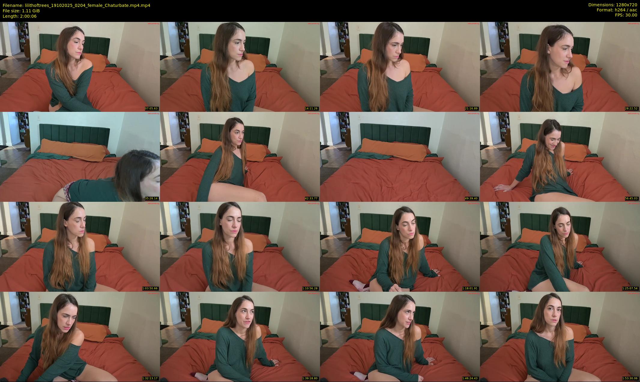 lilithoftrees — 121 minute Chaturbate female cam show recording, 720p, Oct 19, 2025