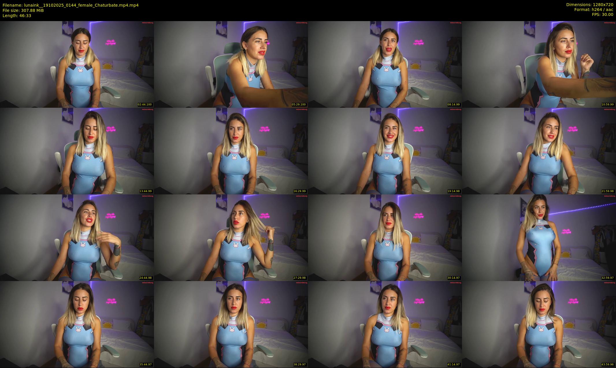 lunaink_ — 47 minute Chaturbate female cam show recording, 720p, Oct 19, 2025