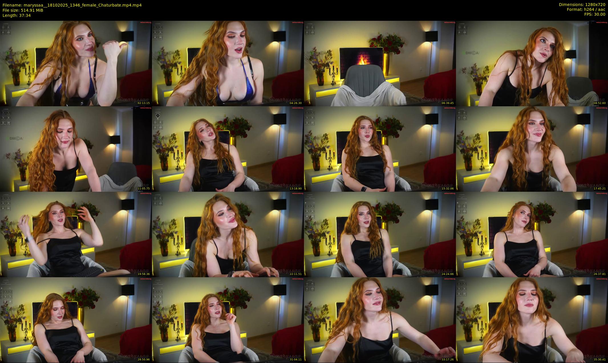 maryssaa_ — 38 minute Chaturbate female cam show recording, 720p, Oct 18, 2025