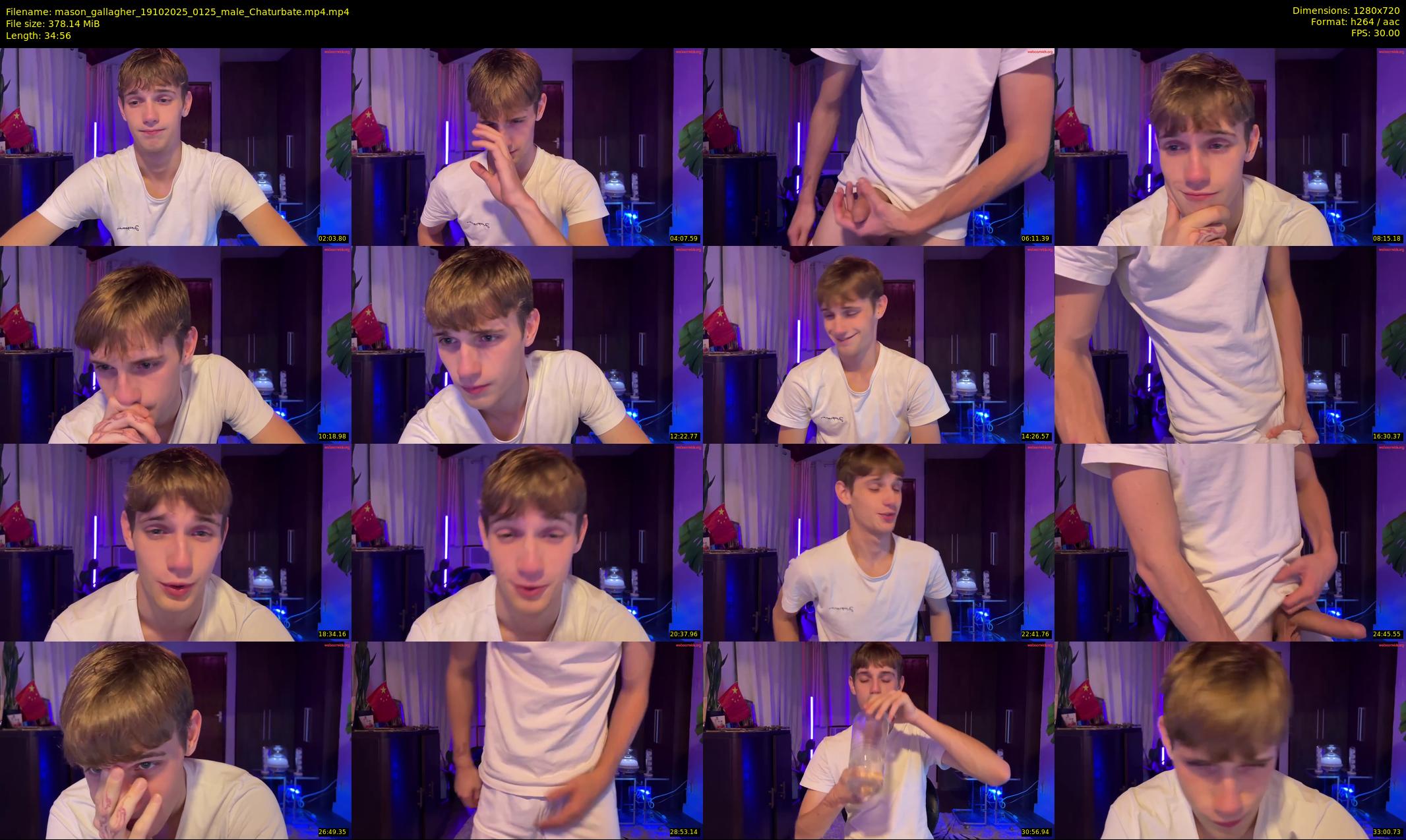 mason_gallagher — 35 minute Chaturbate male cam show recording, 720p, Oct 19, 2025