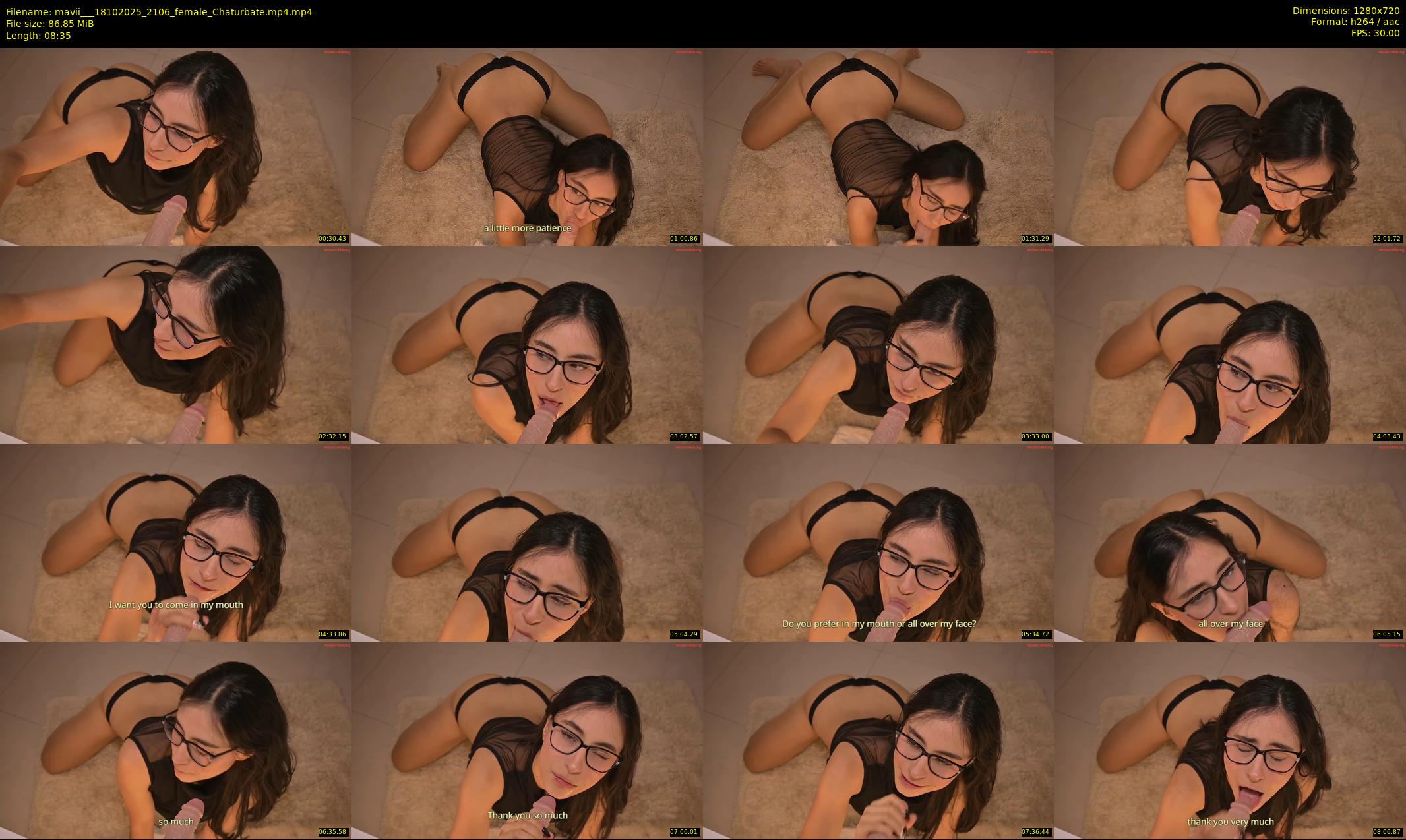 mavii__ — 9 minute Chaturbate female cam show recording, 720p, Oct 18, 2025