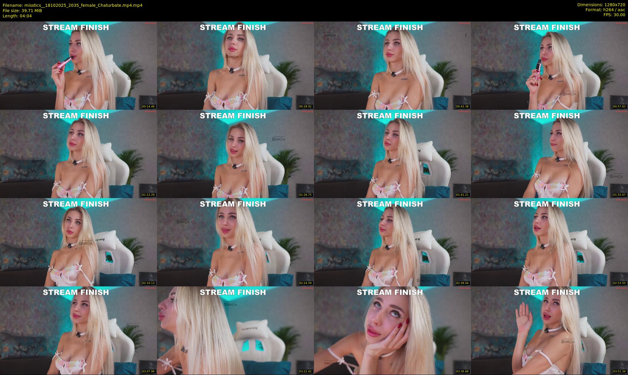 misstics_ — 5 minute Chaturbate female cam show recording, 720p, Oct 18, 2025