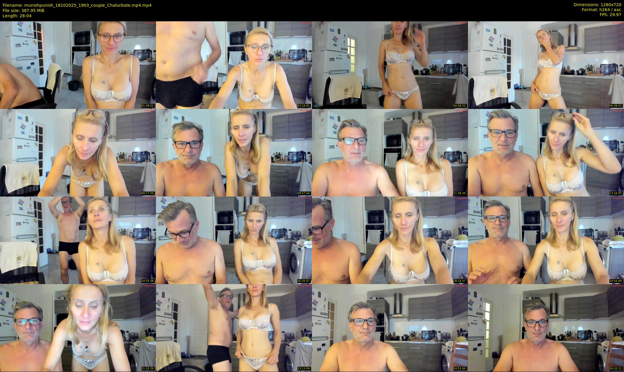 munishpunish — 29 minute Chaturbate couple cam show recording, 720p, Oct 18, 2025