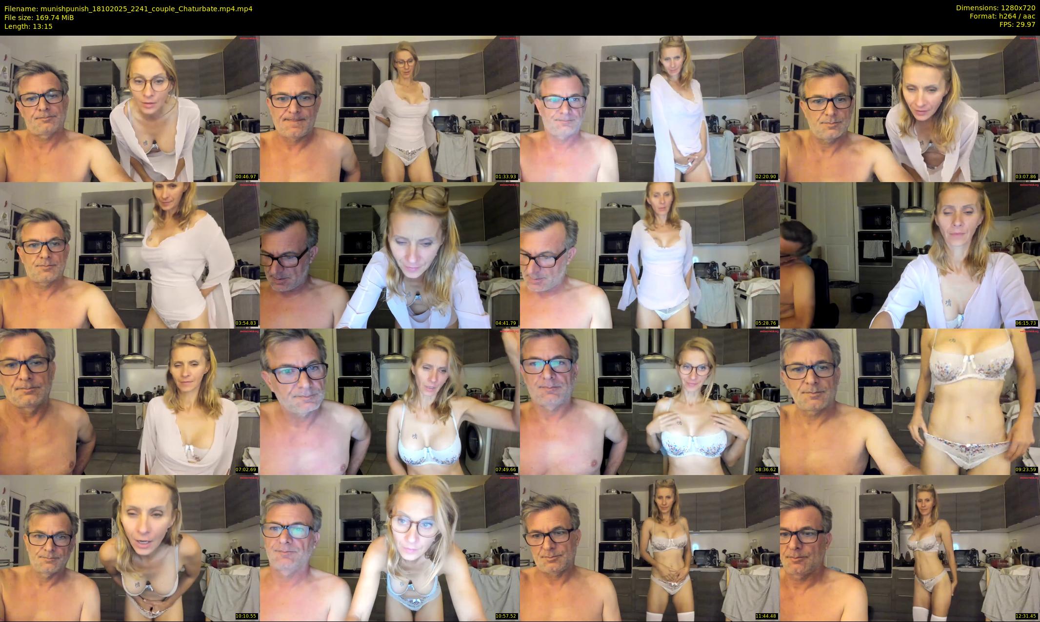 munishpunish — 14 minute Chaturbate couple cam show recording, 720p, Oct 18, 2025