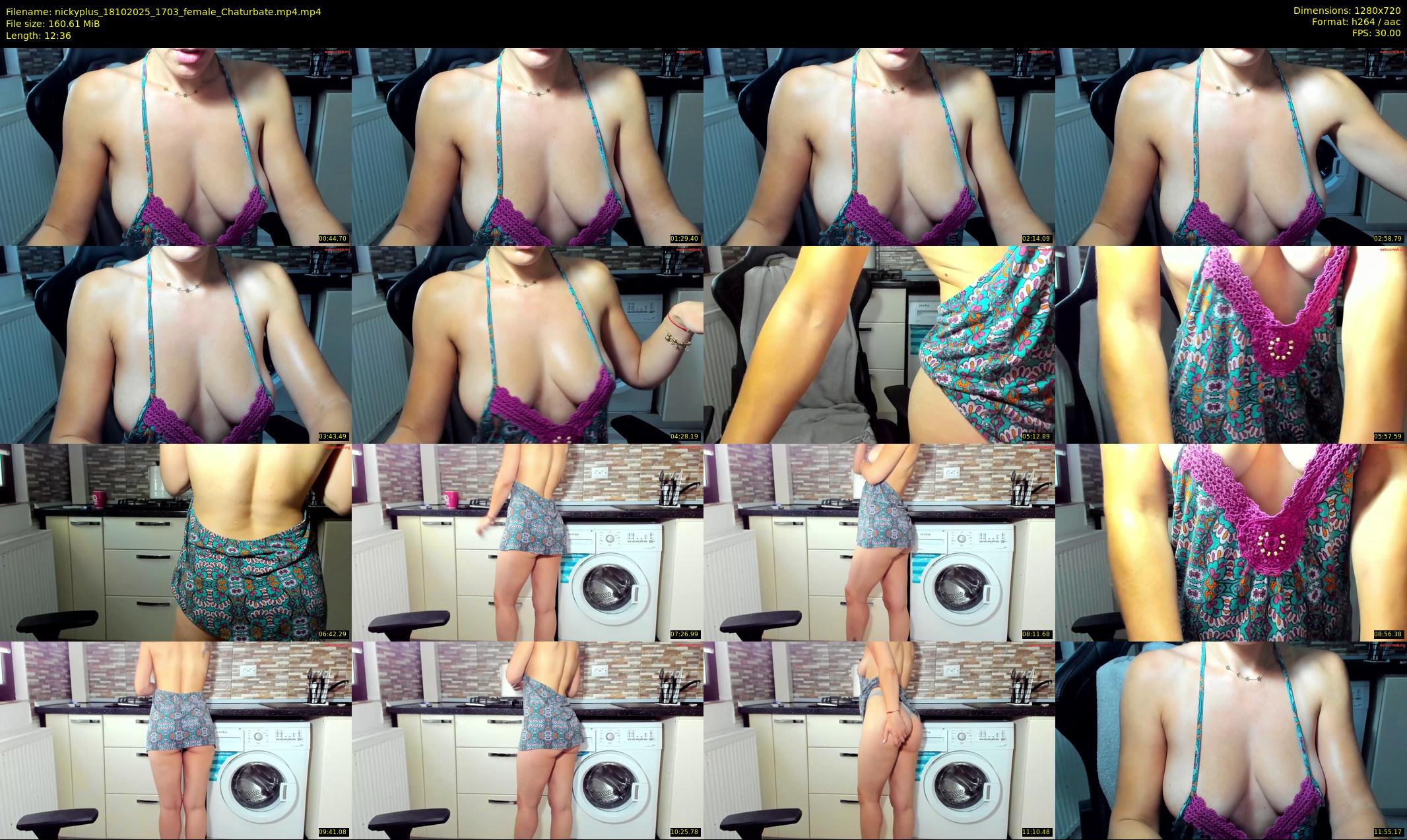 nickyplus — 13 minute Chaturbate couple cam show recording, 720p, Oct 18, 2025
