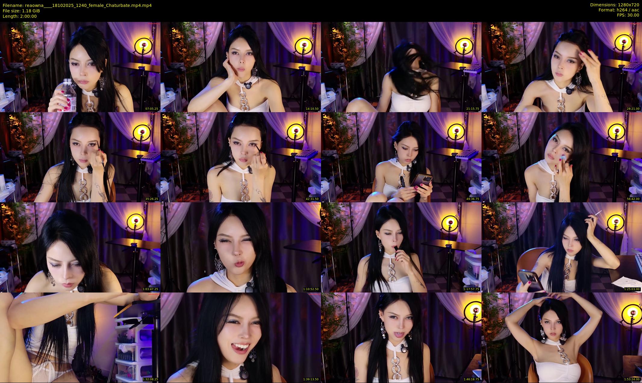 reaowna___ — 120 minute Chaturbate female cam show recording, 720p, Oct 18, 2025