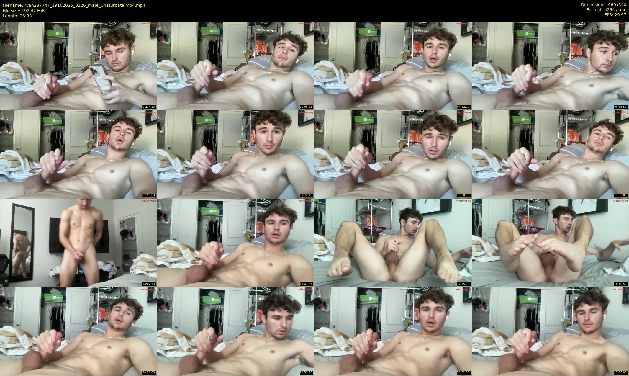 ryan287747 — 27 minute Chaturbate male cam show recording, 480p, Oct 19, 2025