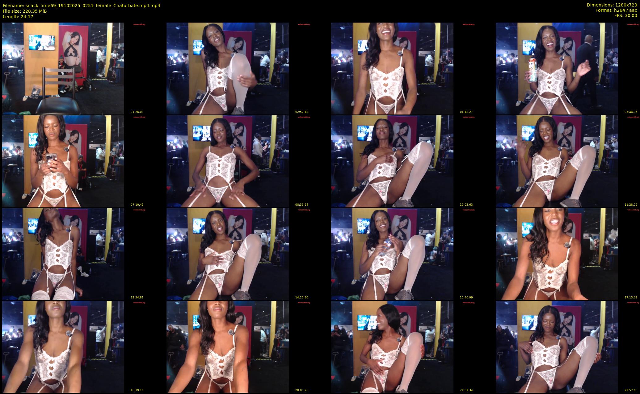 snack_time69 — 25 minute Chaturbate couple cam show recording, 720p, Oct 19, 2025