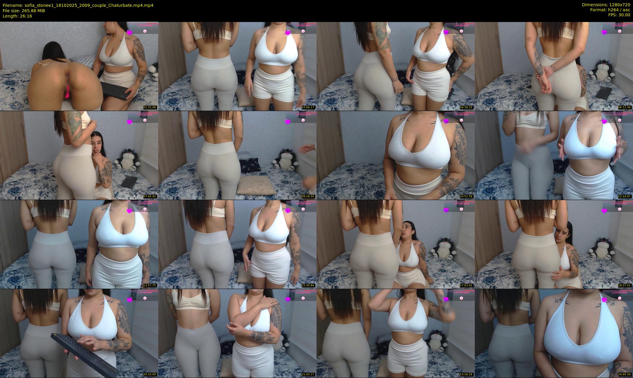 sofia_stonee1 — 27 minute Chaturbate female cam show recording, 720p, Oct 18, 2025