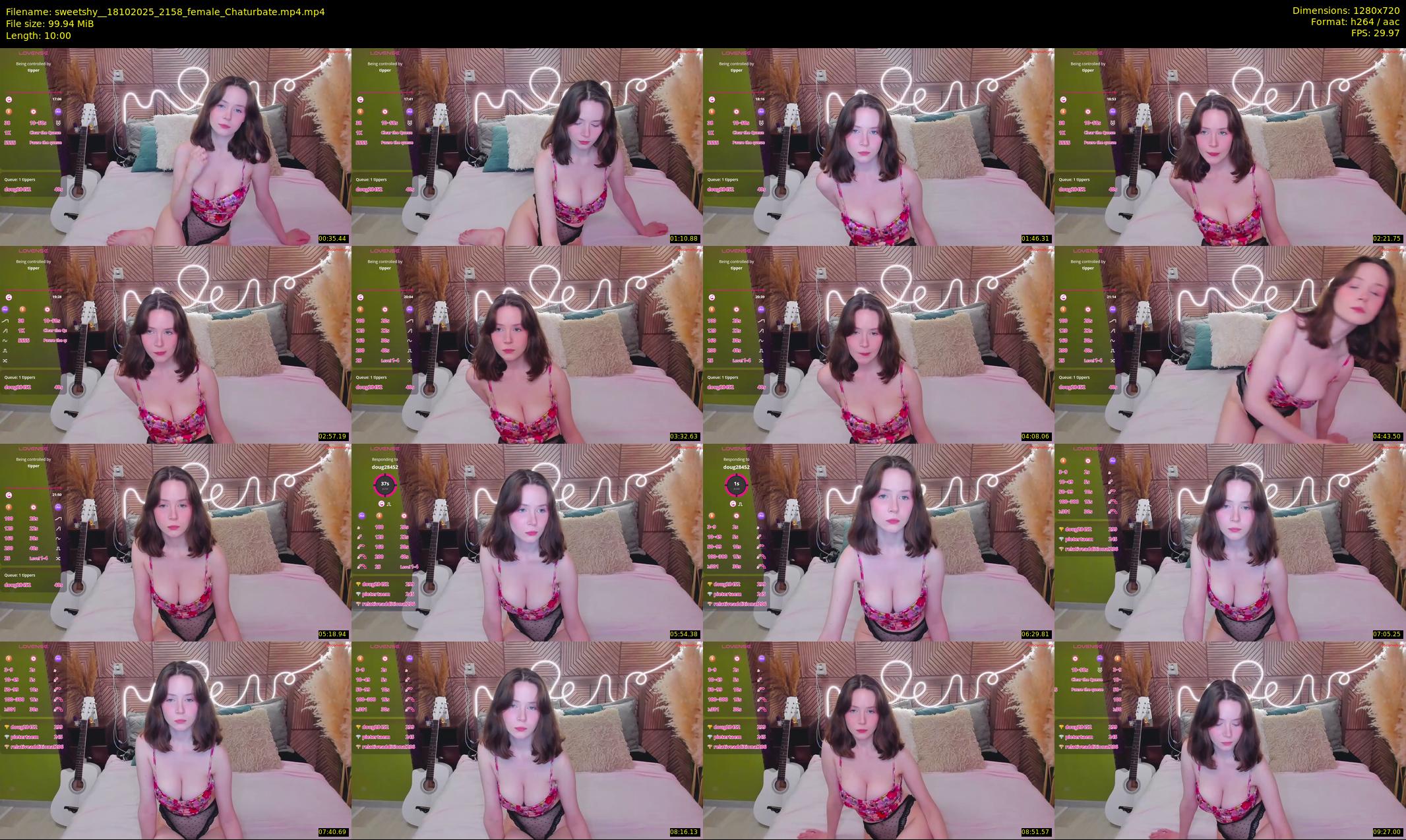 sweetshy_ — 10 minute Chaturbate female cam show recording, 720p, Oct 18, 2025