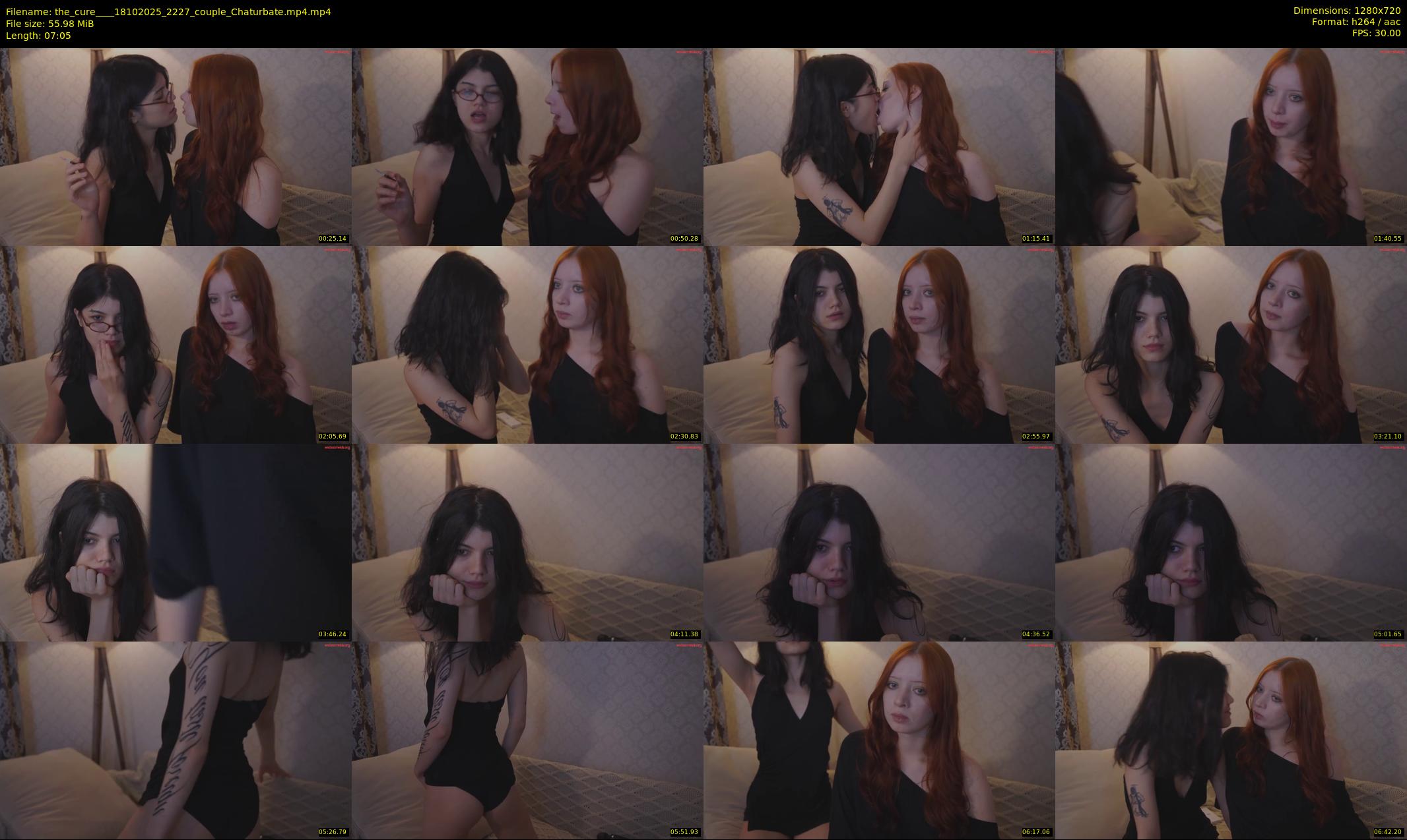 the_cure___ — 8 minute Chaturbate couple cam show recording, 720p, Oct 18, 2025