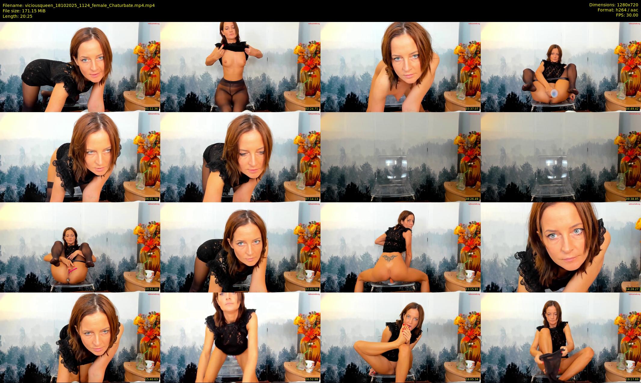 viciousqueen — 21 minute Chaturbate female cam show recording, 720p, Oct 18, 2025