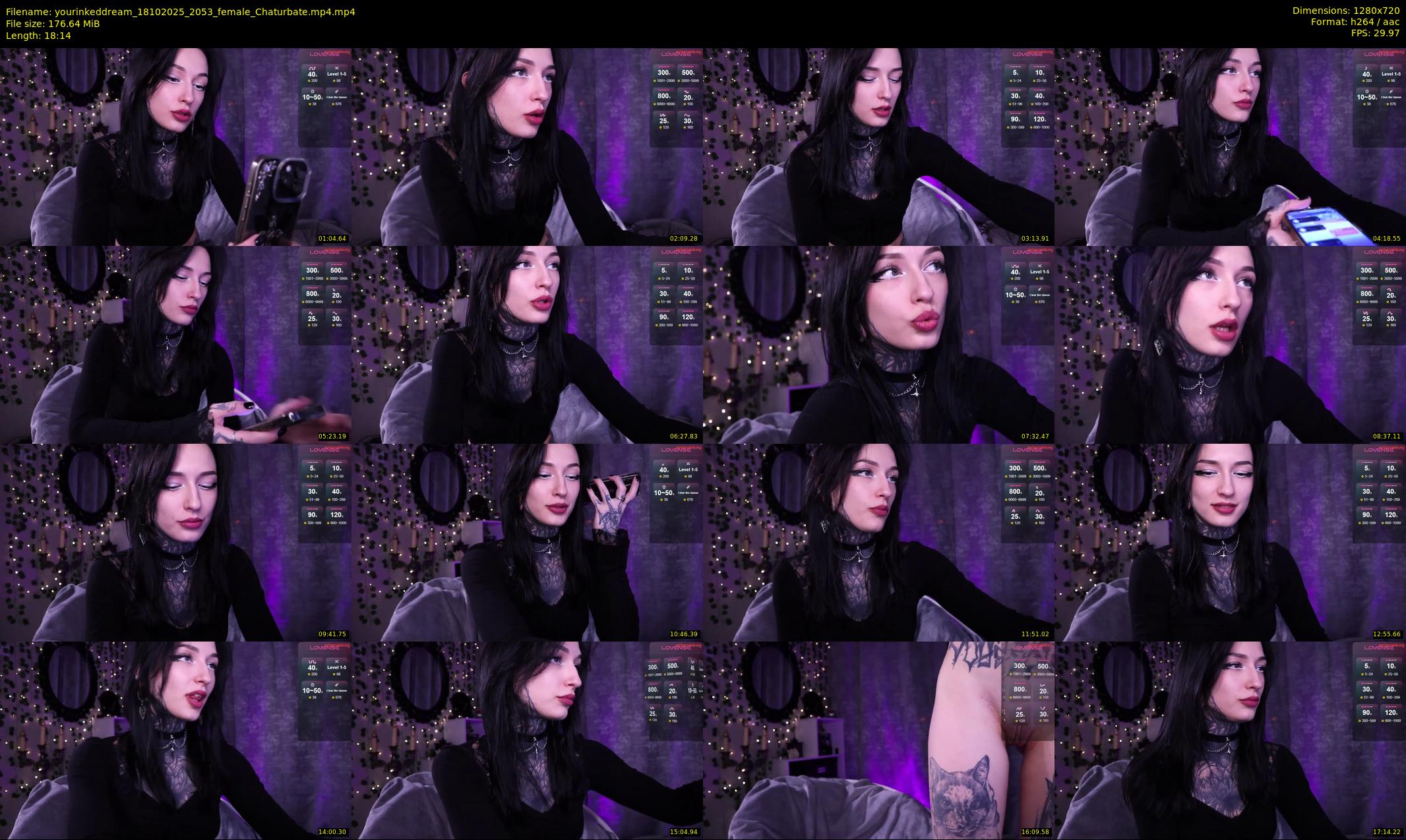 yourinkeddream — 19 minute Chaturbate couple cam show recording, 720p, Oct 18, 2025