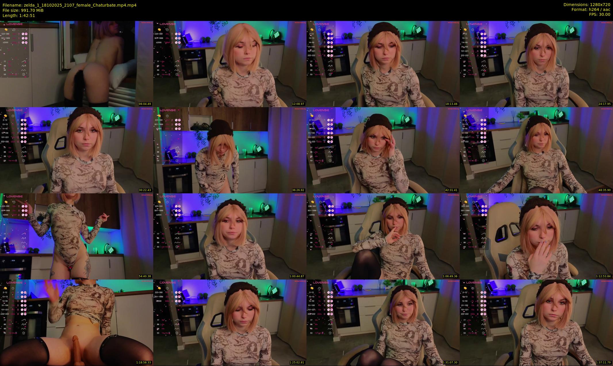 zelda_1 — 103 minute Chaturbate female cam show recording, 720p, Oct 18, 2025