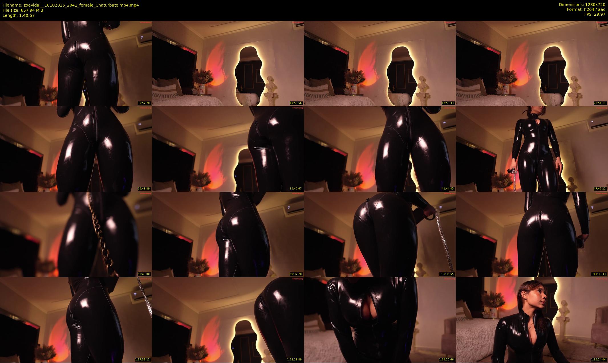 zoevidal_ — 101 minute Chaturbate female cam show recording, 720p, Oct 18, 2025
