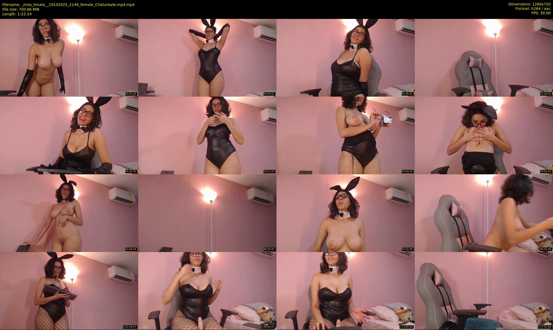 _miss_hinata_ — 83 minute Chaturbate female cam show recording, 720p, Oct 19, 2025