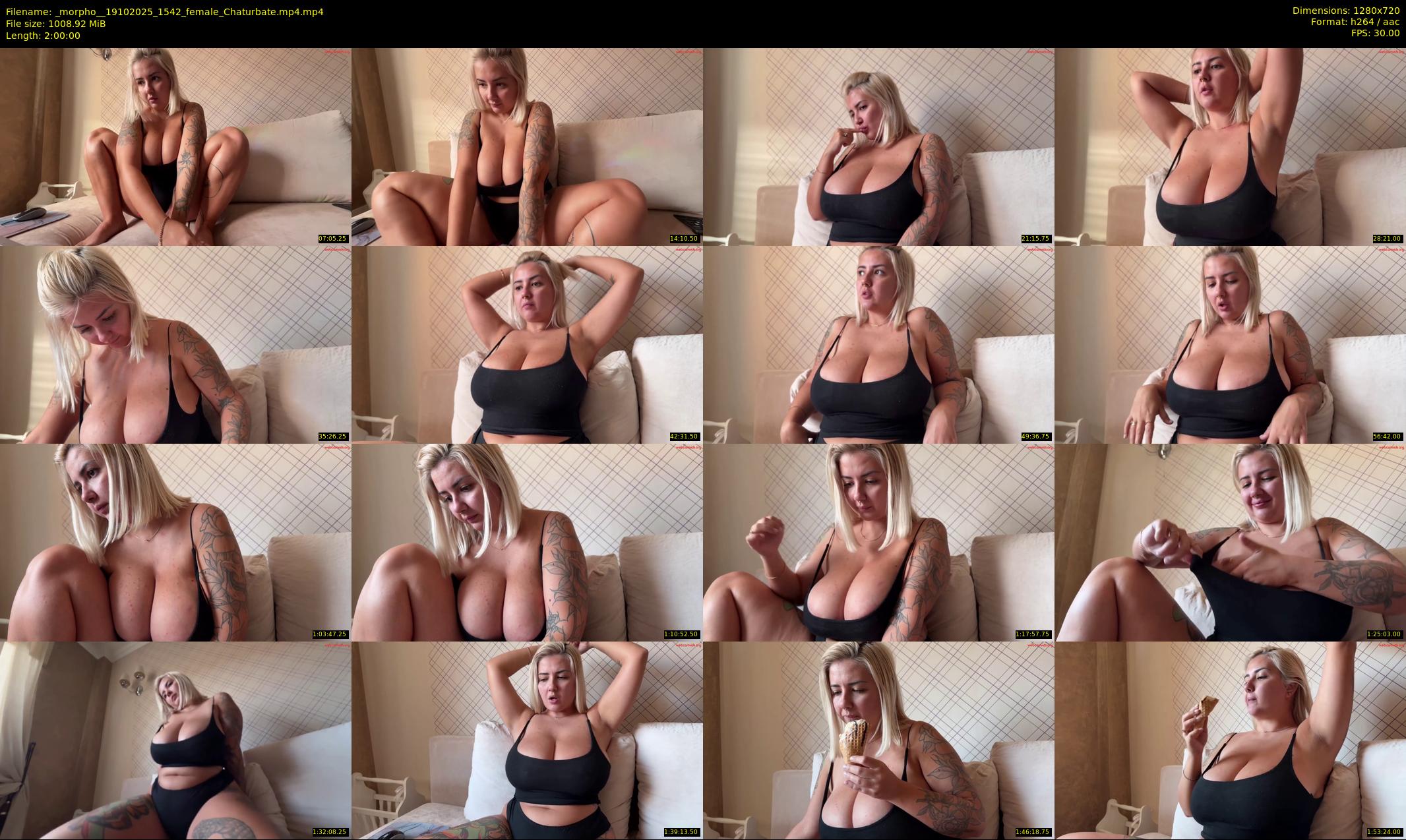 _morpho_ — 120 minute Chaturbate female cam show recording, 720p, Oct 19, 2025