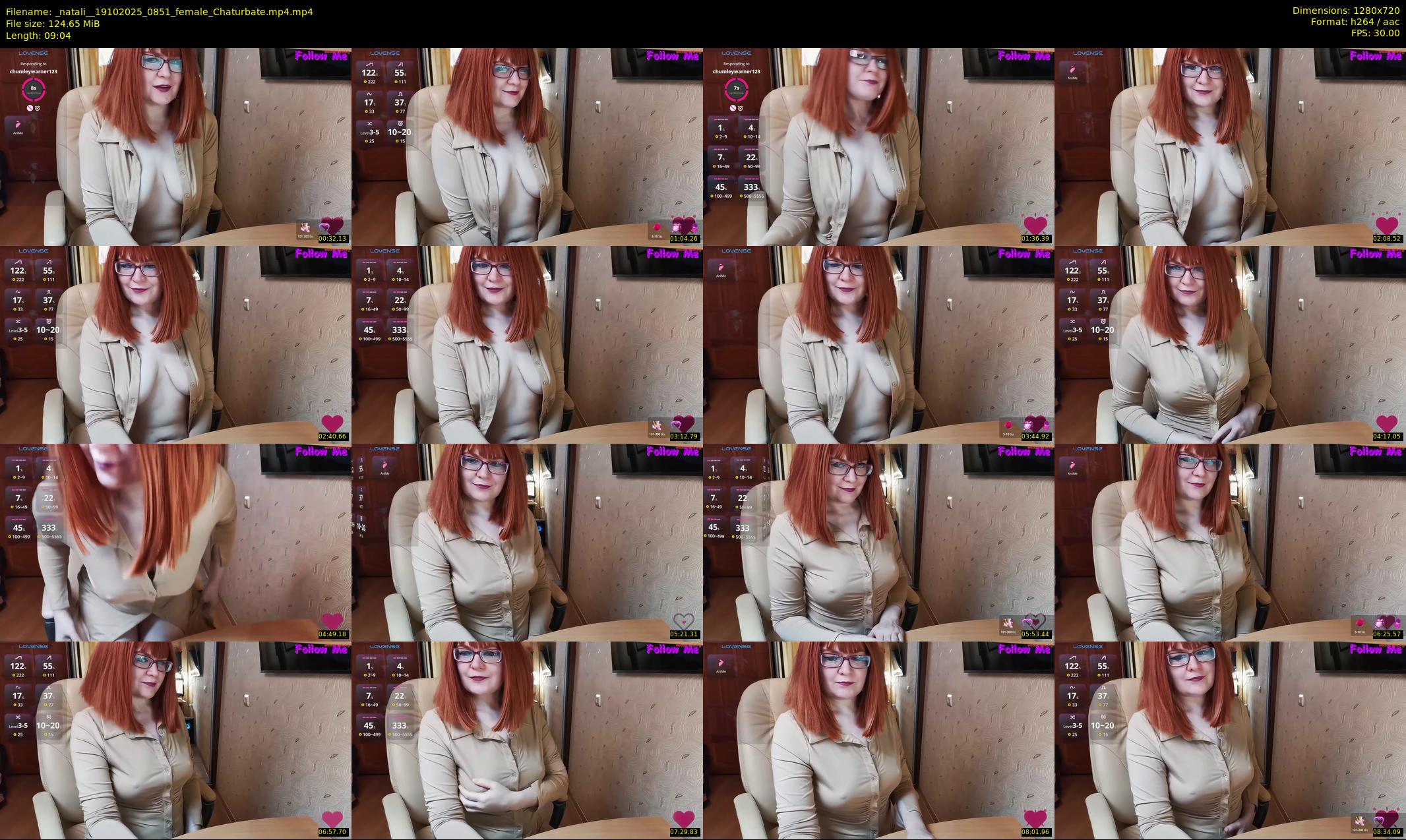 _natali_ — 10 minute Chaturbate female cam show recording, 720p, Oct 19, 2025