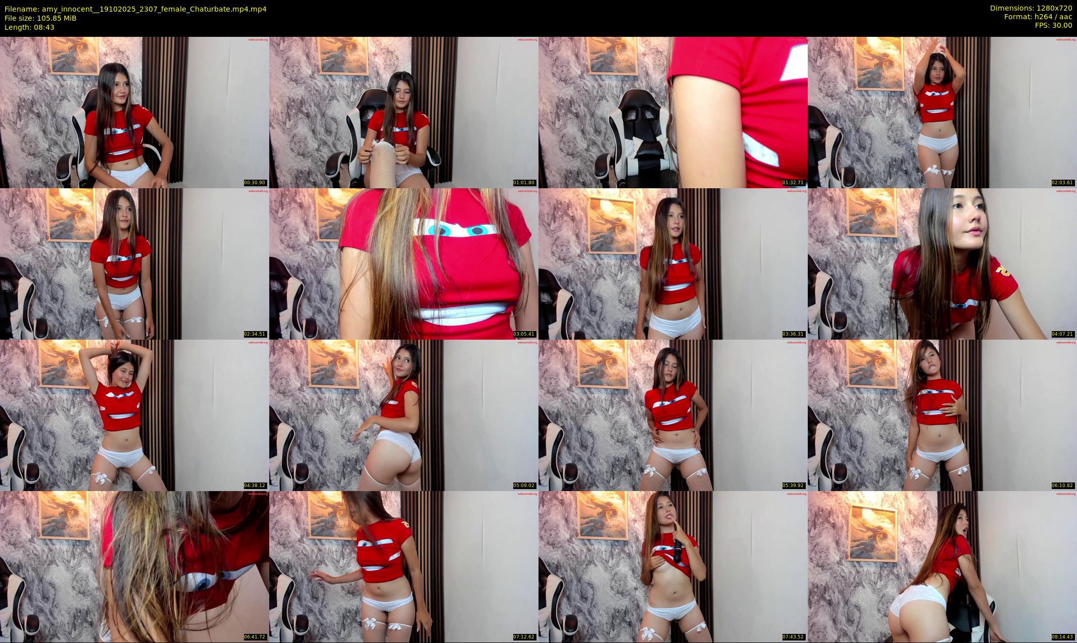 amy_innocent_ — 9 minute Chaturbate female cam show recording, 720p, Oct 19, 2025
