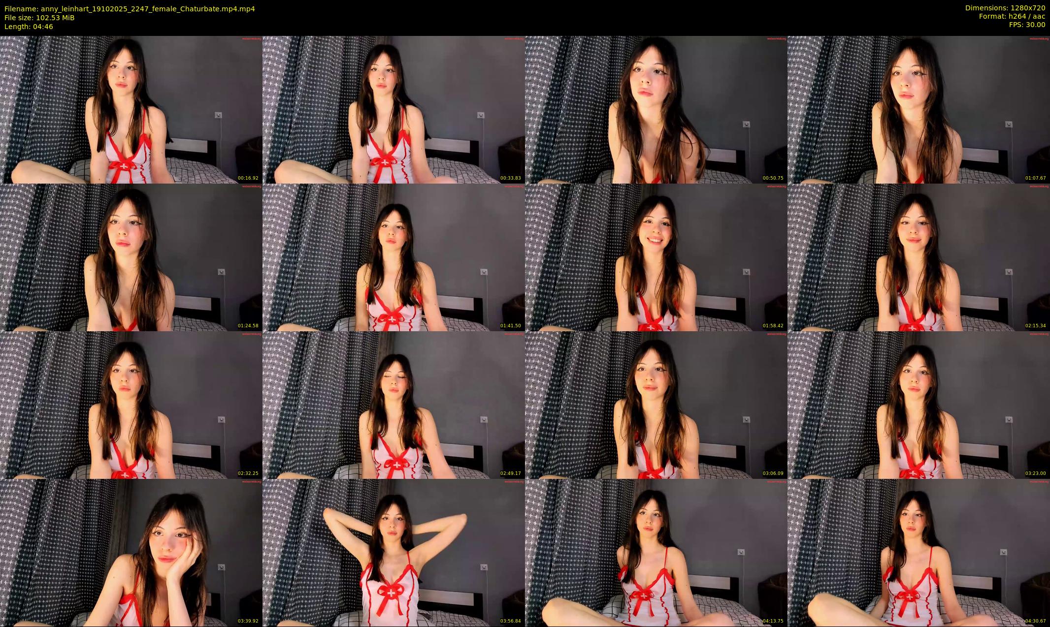 anny_leinhart — 5 minute Chaturbate female cam show recording, 720p, Oct 19, 2025