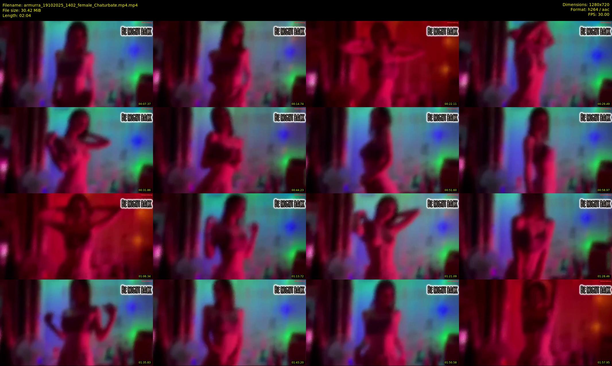 armurra — 3 minute Chaturbate female cam show recording, 720p, Oct 19, 2025