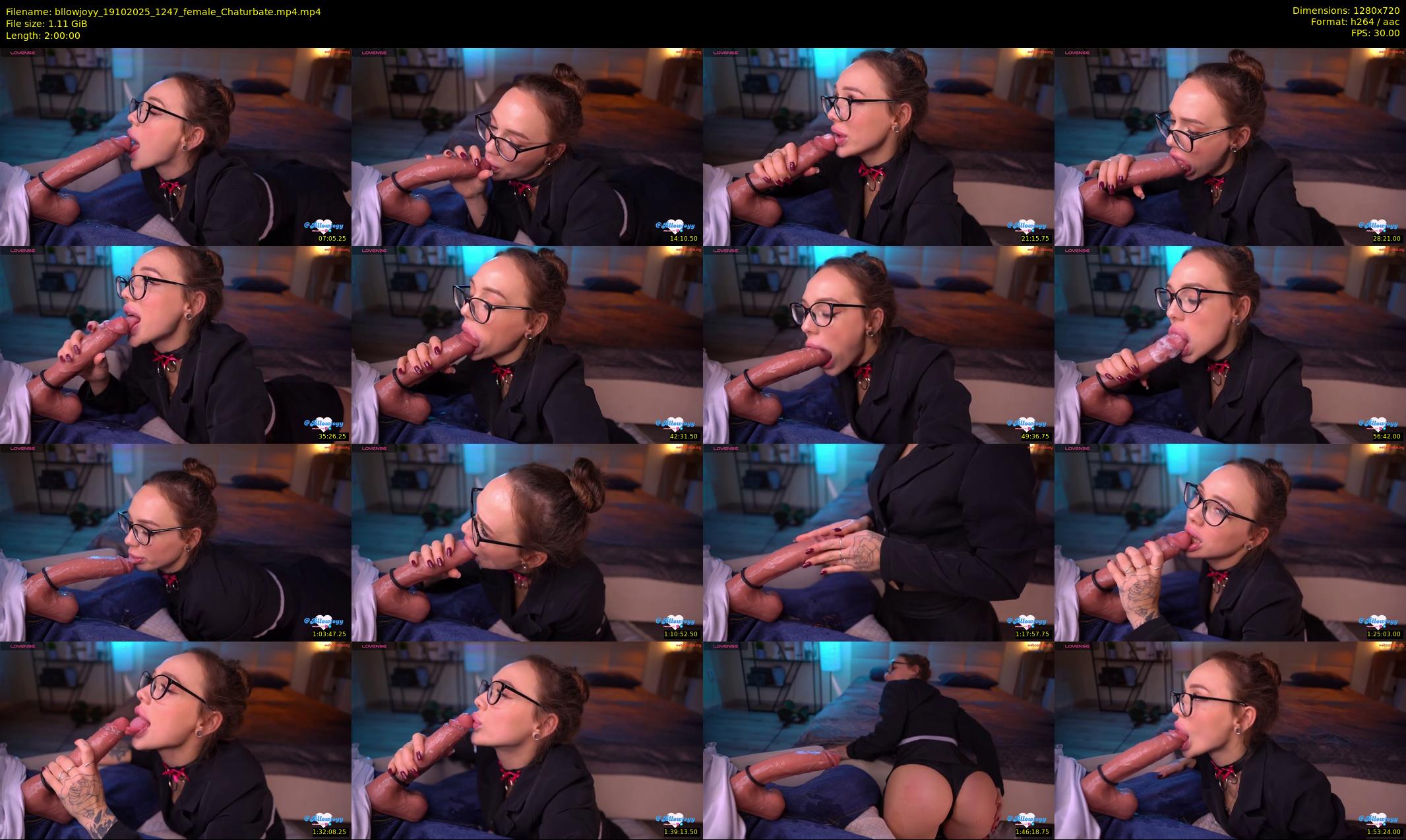 bllowjoyy — 120 minute Chaturbate female cam show recording, 720p, Oct 19, 2025