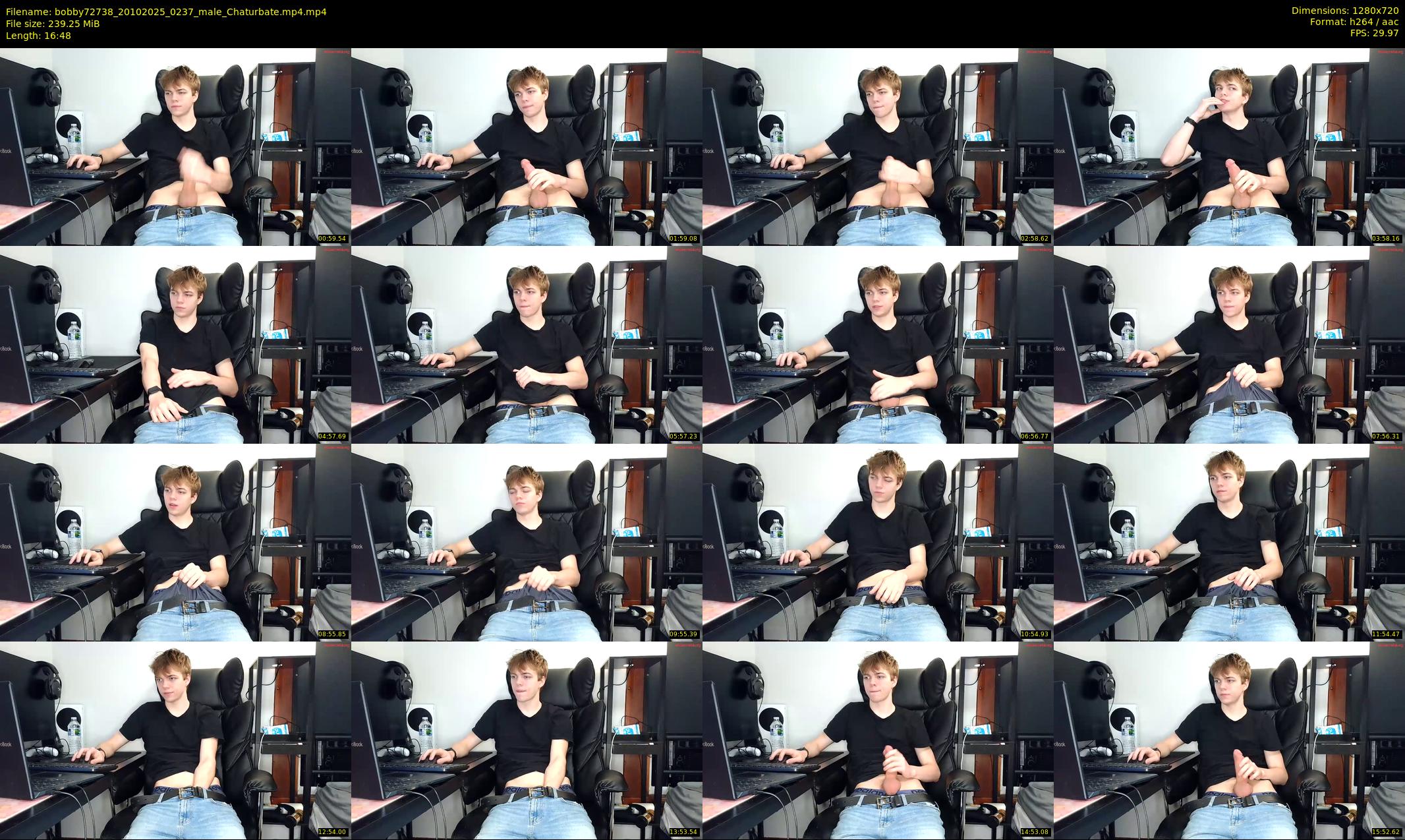 bobby72738 — 17 minute Chaturbate male cam show recording, 720p, Oct 20, 2025