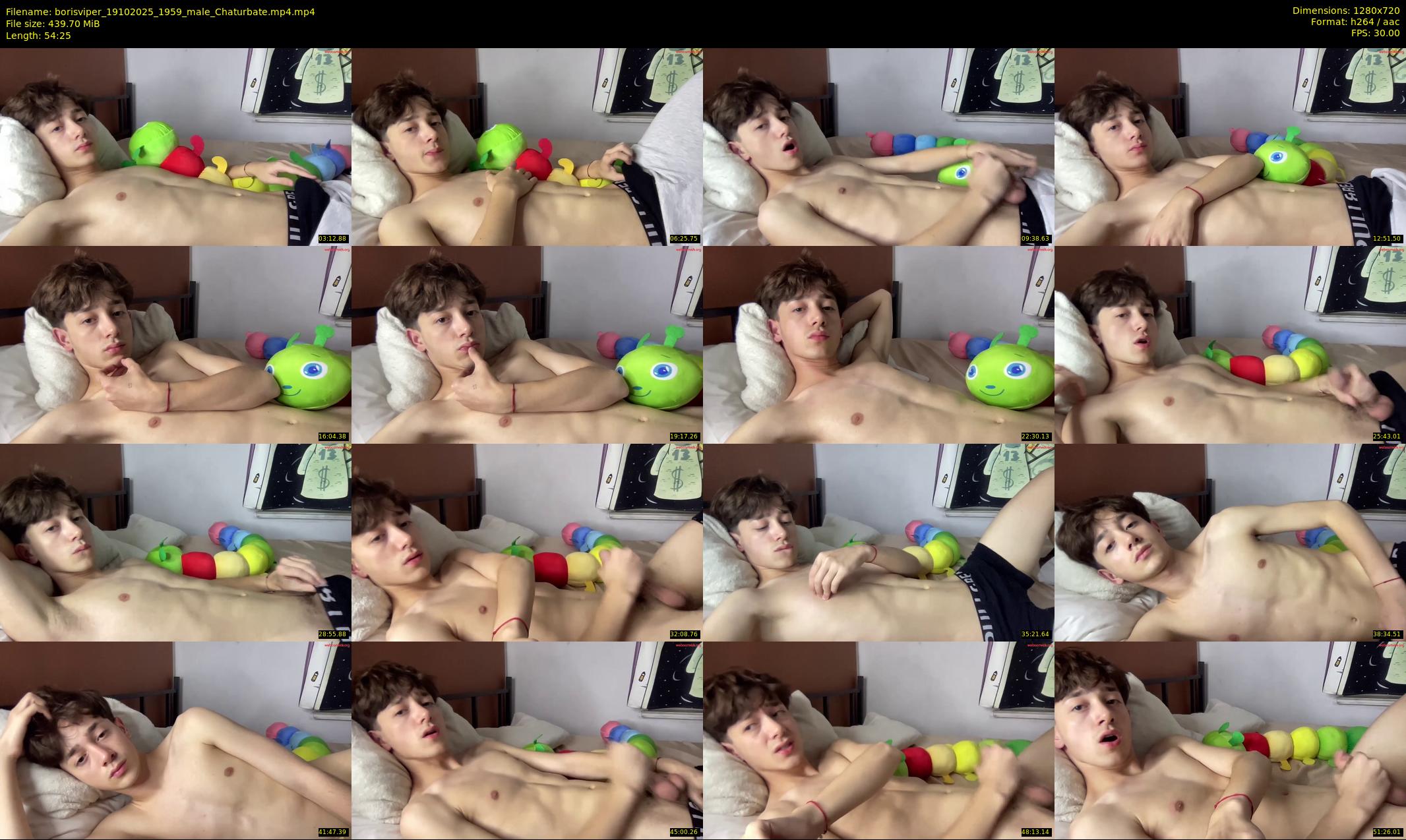 borisviper — 55 minute Chaturbate male cam show recording, 720p, Oct 19, 2025