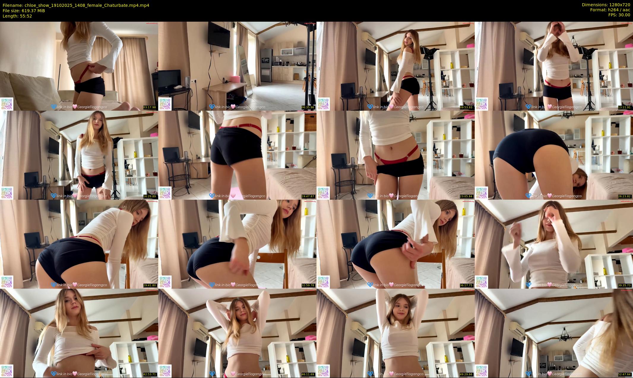 chloe_show — 56 minute Chaturbate female cam show recording, 720p, Oct 19, 2025